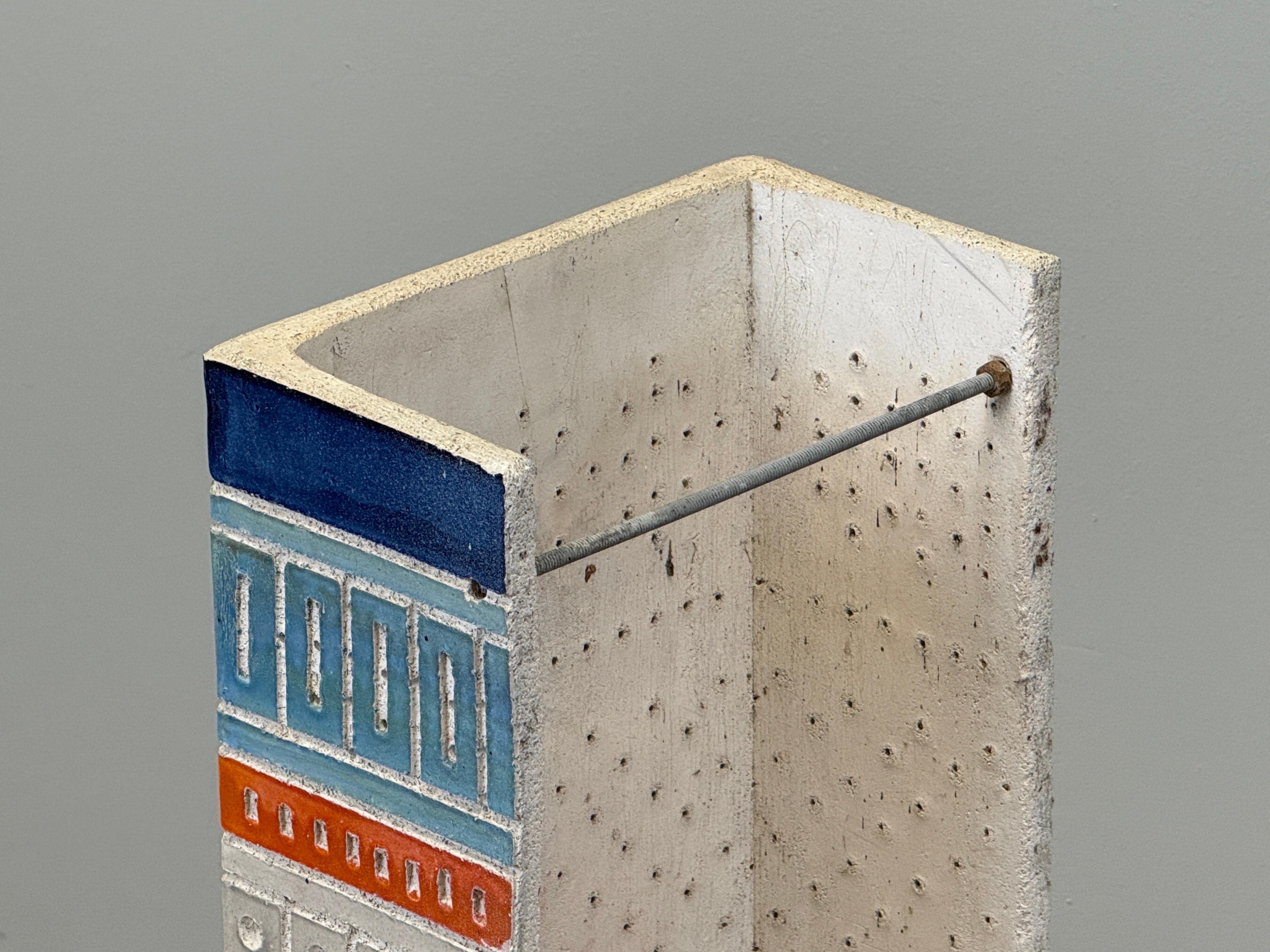 Mid-20th Century Ceramic Sconces by Martha and Beaumont Mood For Sale