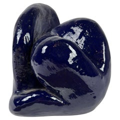 Ceramic sculptural artwork, Raku, “Intimità”, 2003