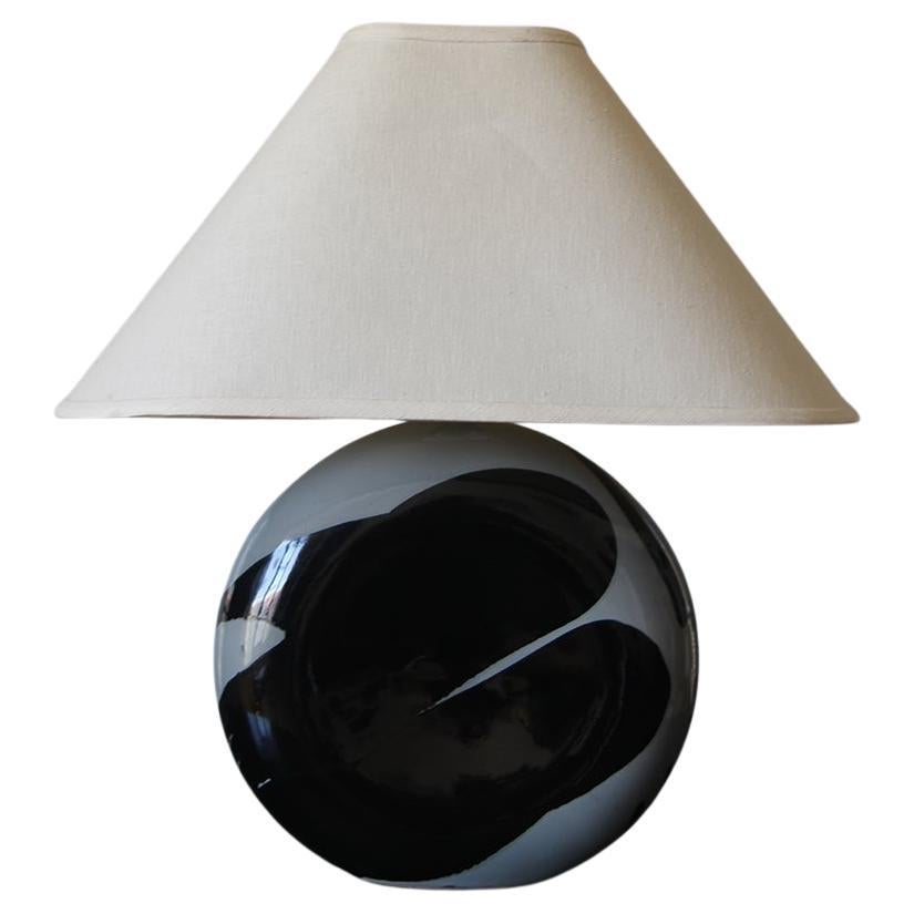 Ceramic Sculptural Lamp in the manners of Carlo Moretti