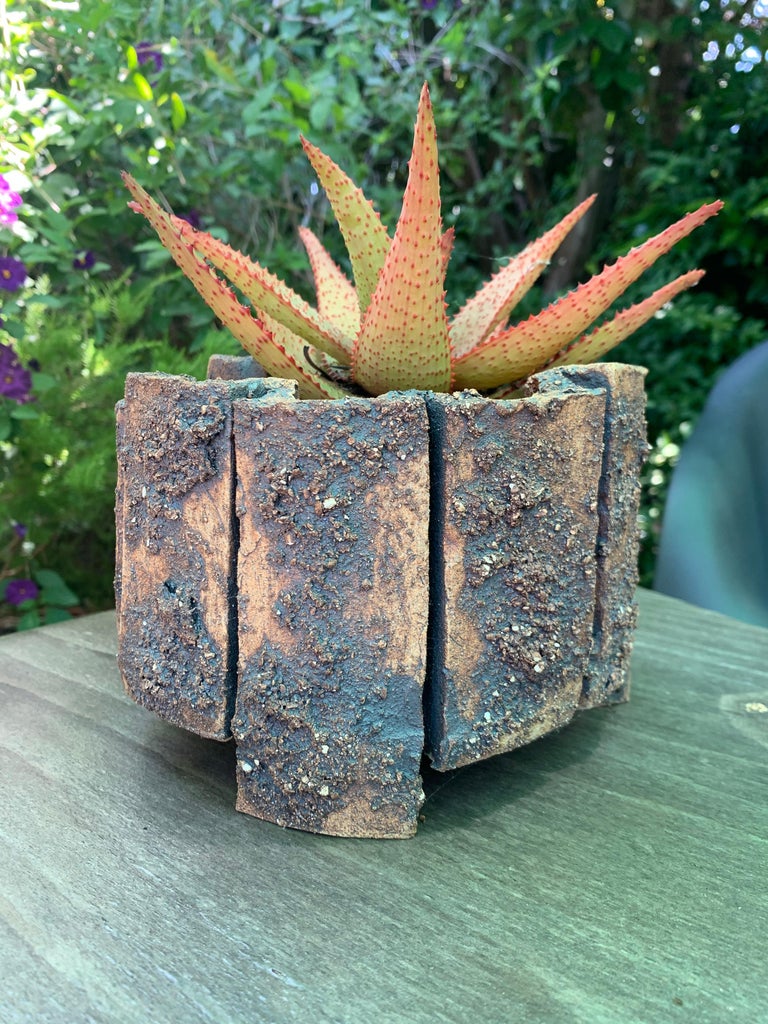 Ceramic Sculptural Planter For Sale at 1stdibs
