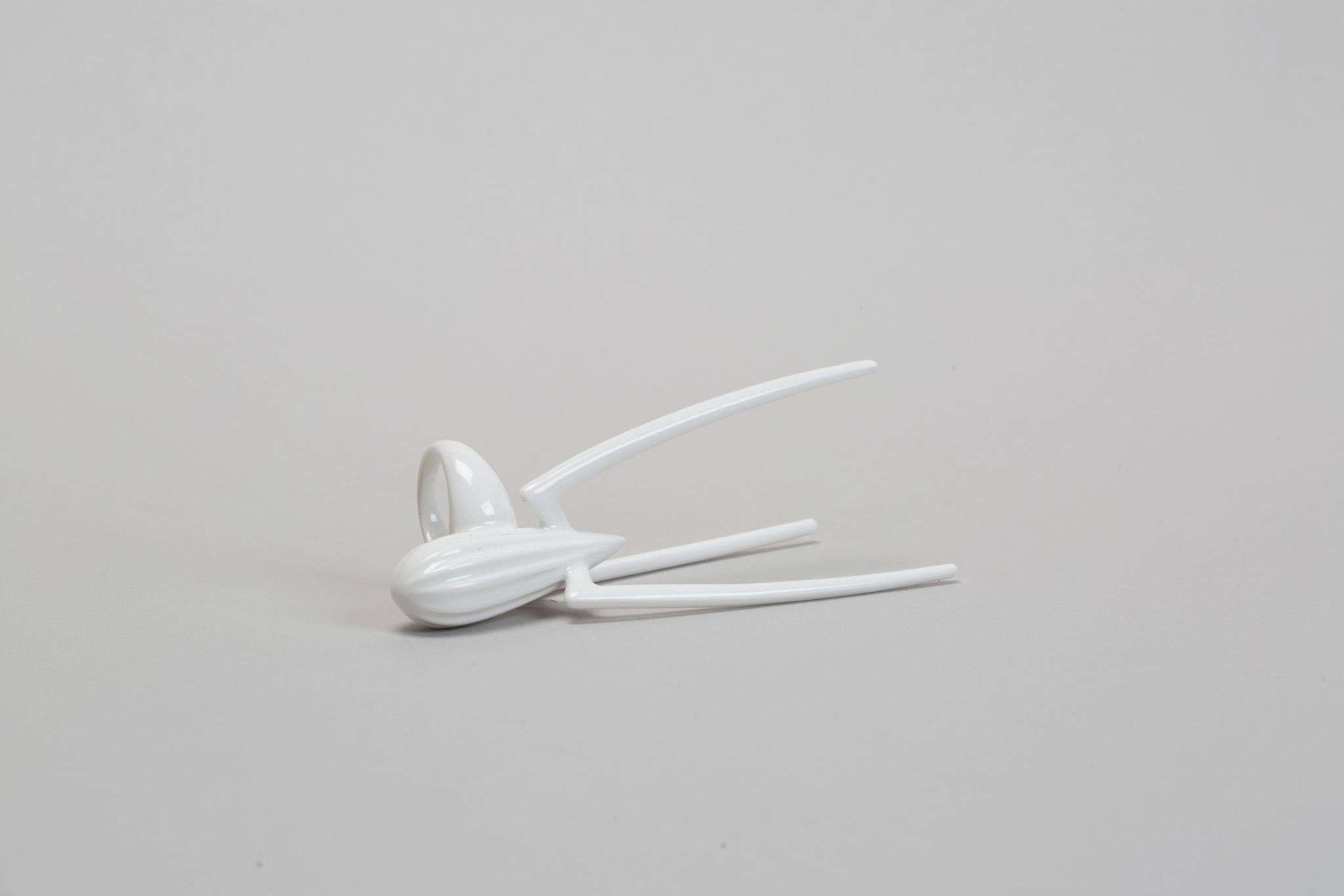 Ceramic Sculptural Ring by Andrea Salvatori Contemporary 21st Century Art Jewel 4