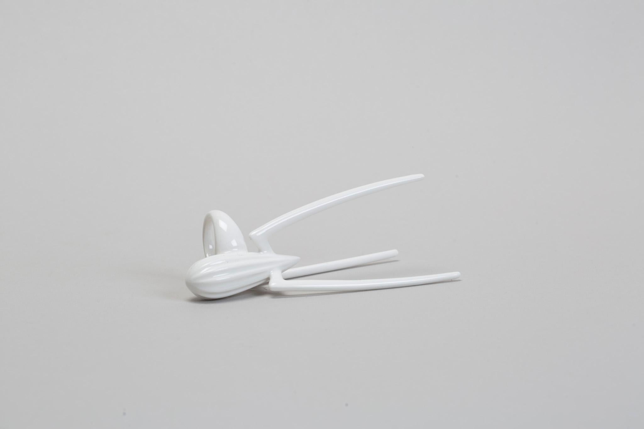 Ceramic Sculptural Ring by Andrea Salvatori Contemporary 21st Century Art Jewel 3