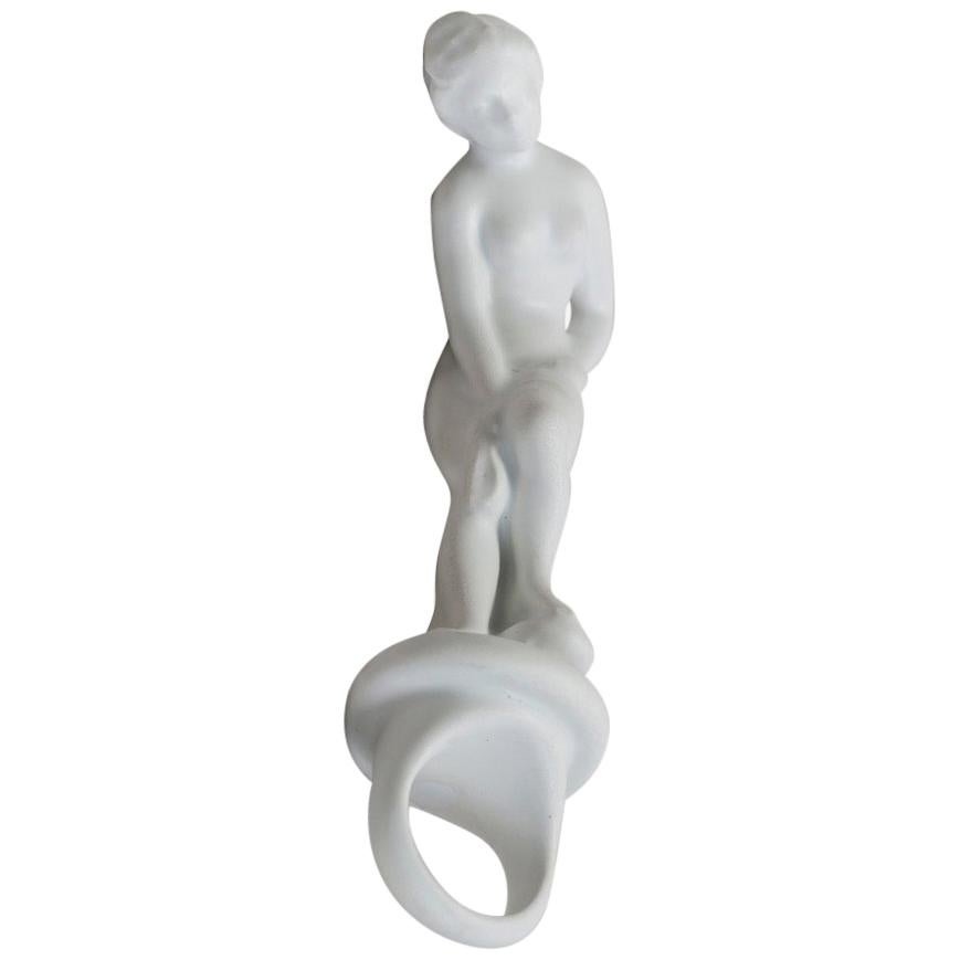 Keramik-Skulptur-Ring von Andrea Salvatori Zeitgenössischer Kunstschmuck des 21. Jahrhunderts