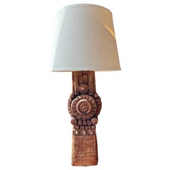 Ceramic Sculptural Table Lamp by Bernard Rooke Studio
