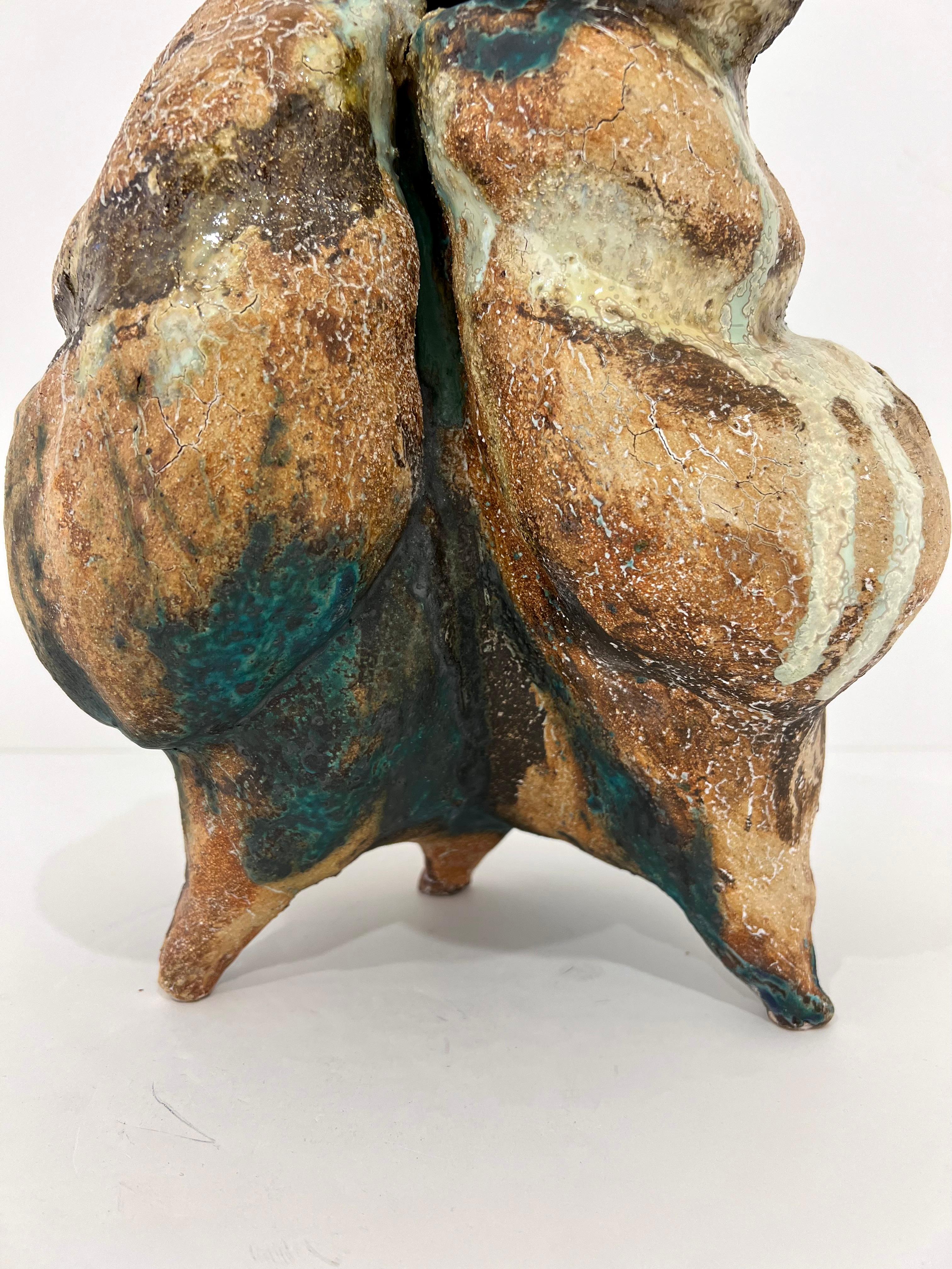 Ceramic Sculptural Vase by Henrik Folsgaard, Denmark, 2020 For Sale 4