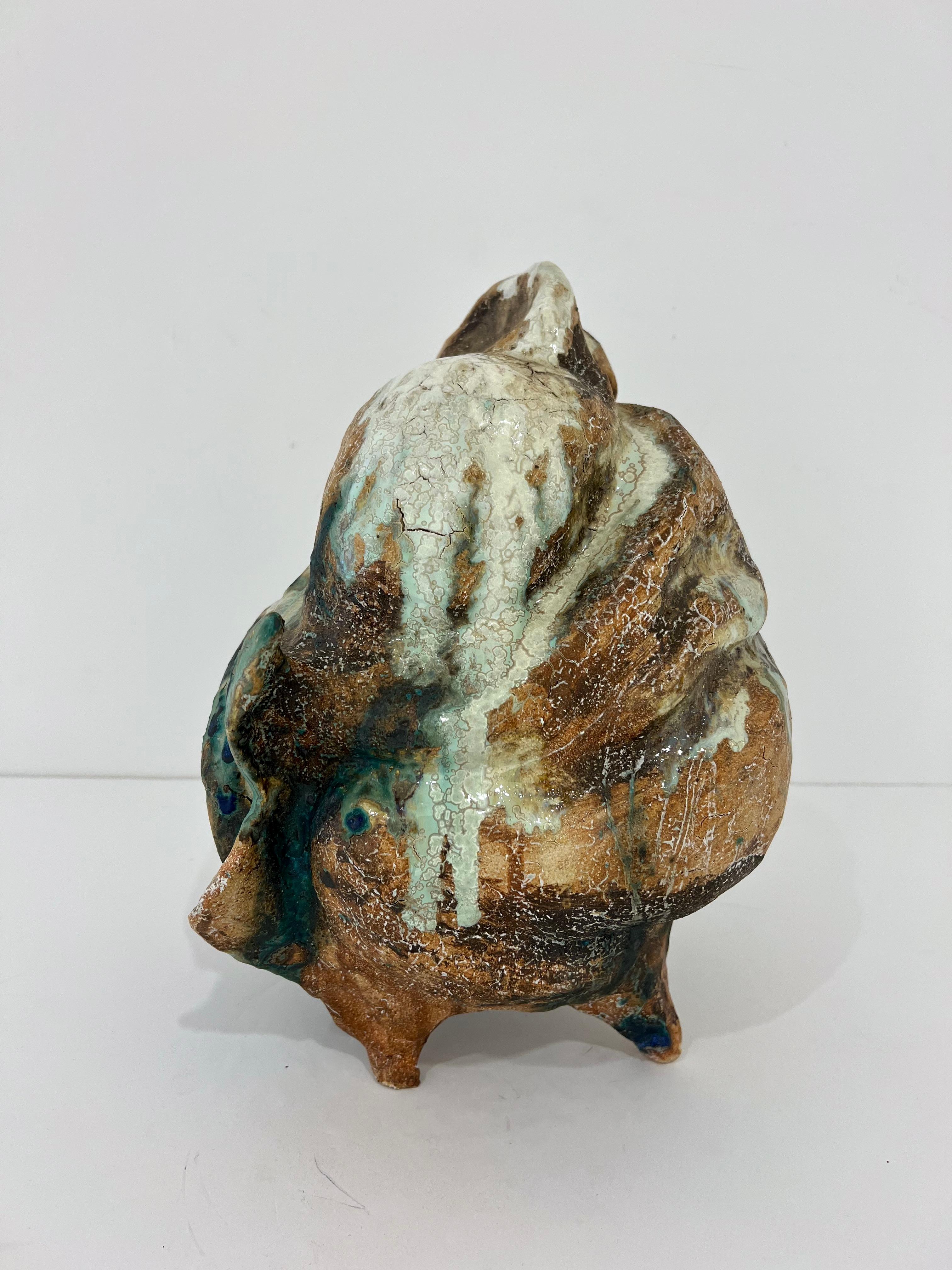 Ceramic Sculptural Vase by Henrik Folsgaard, Denmark, 2020 For Sale 7