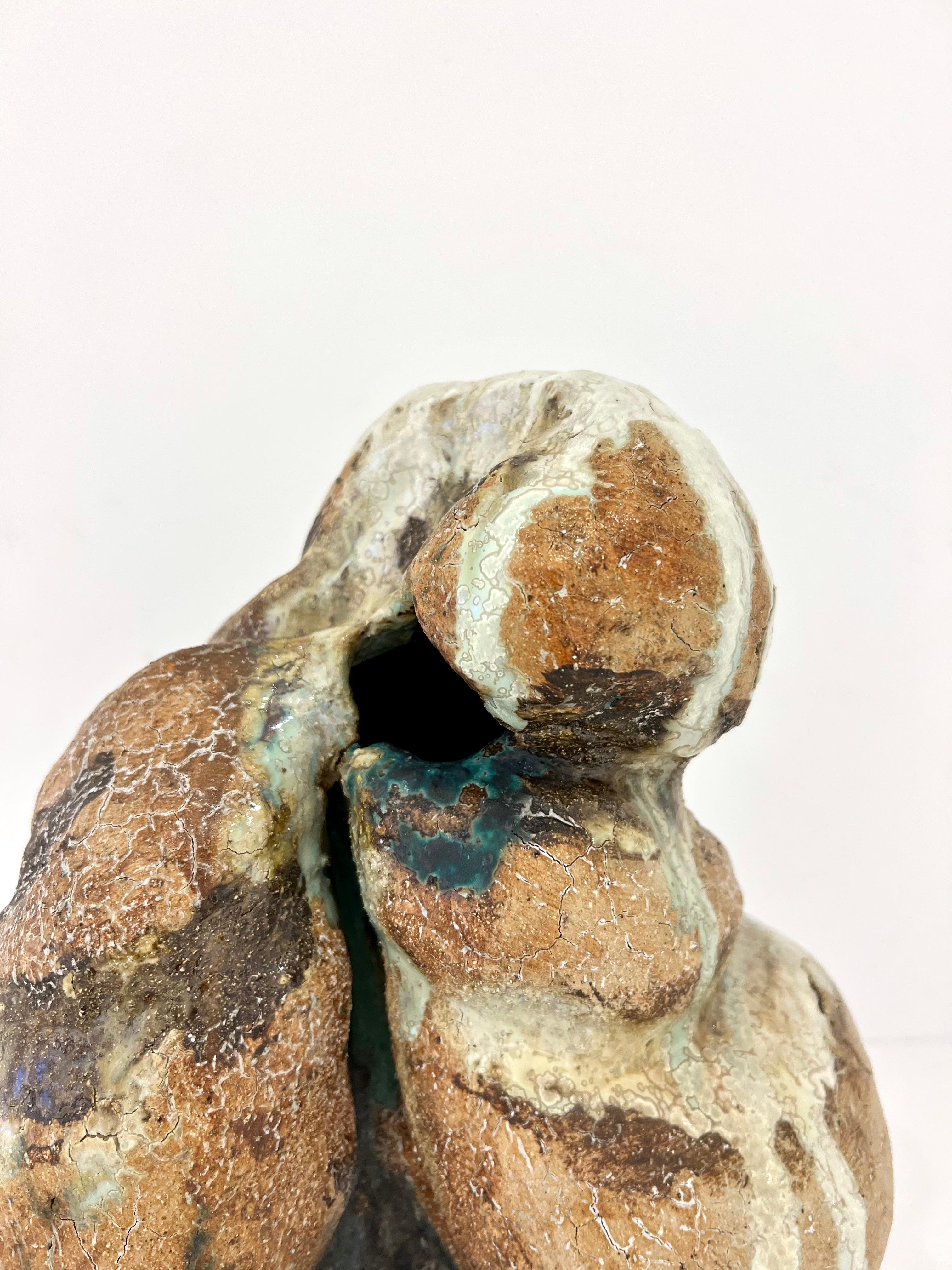 Ceramic Sculptural Vase by Henrik Folsgaard, Denmark, 2020 For Sale 1