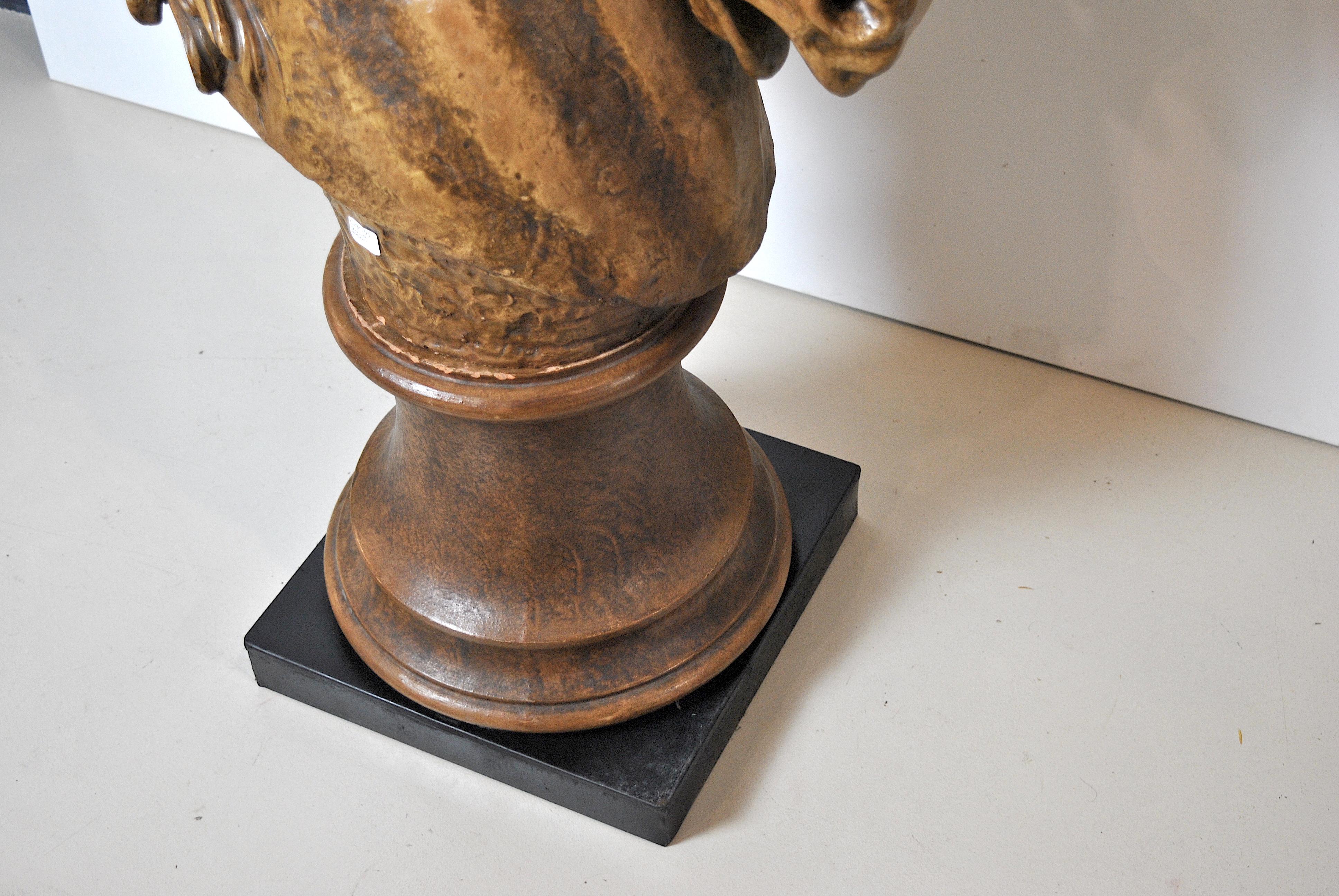 Céramique Sculpture en céramique représentant un cheval, fabrication italienne, années 1950