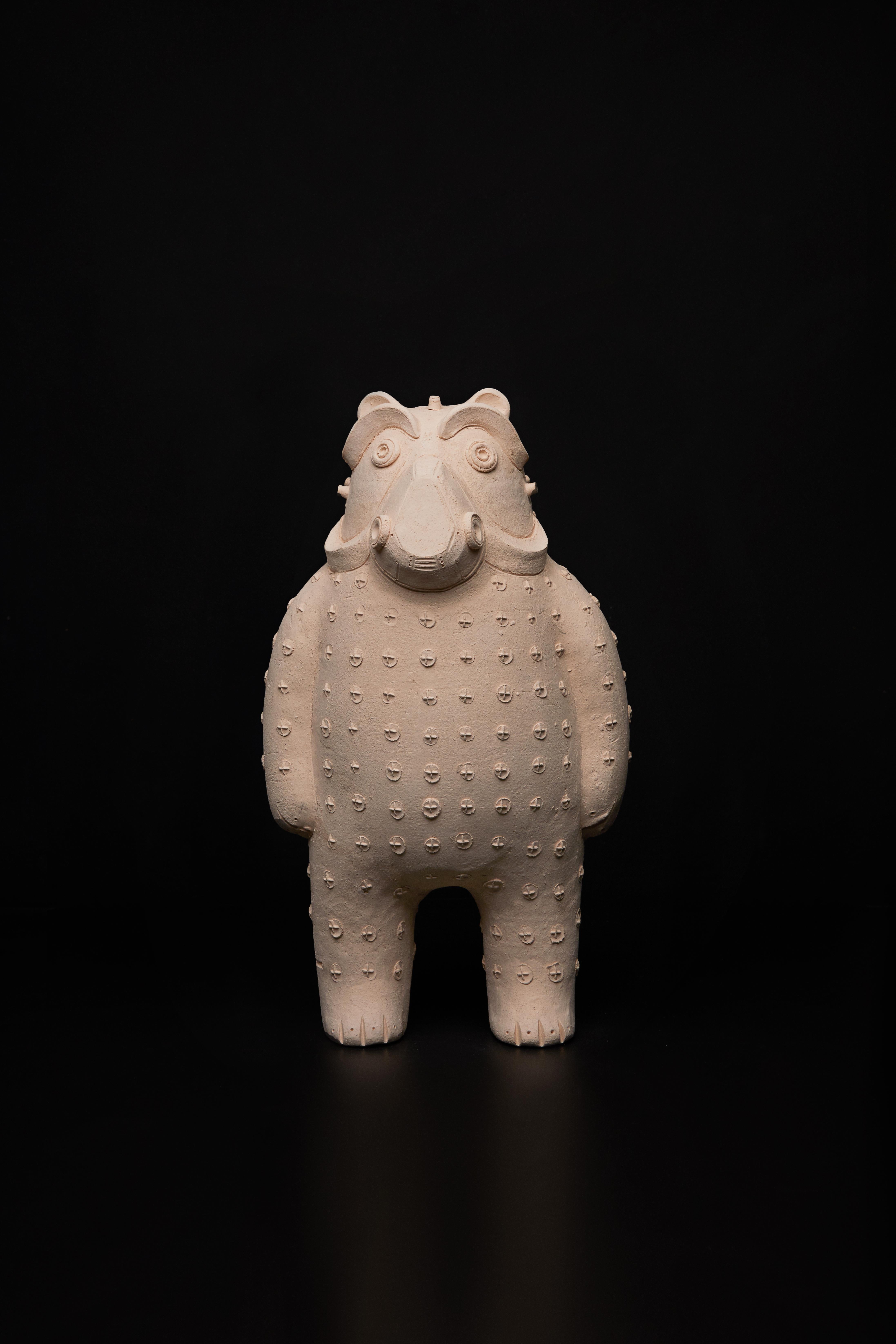 Ceramic Sculpture amulet 
