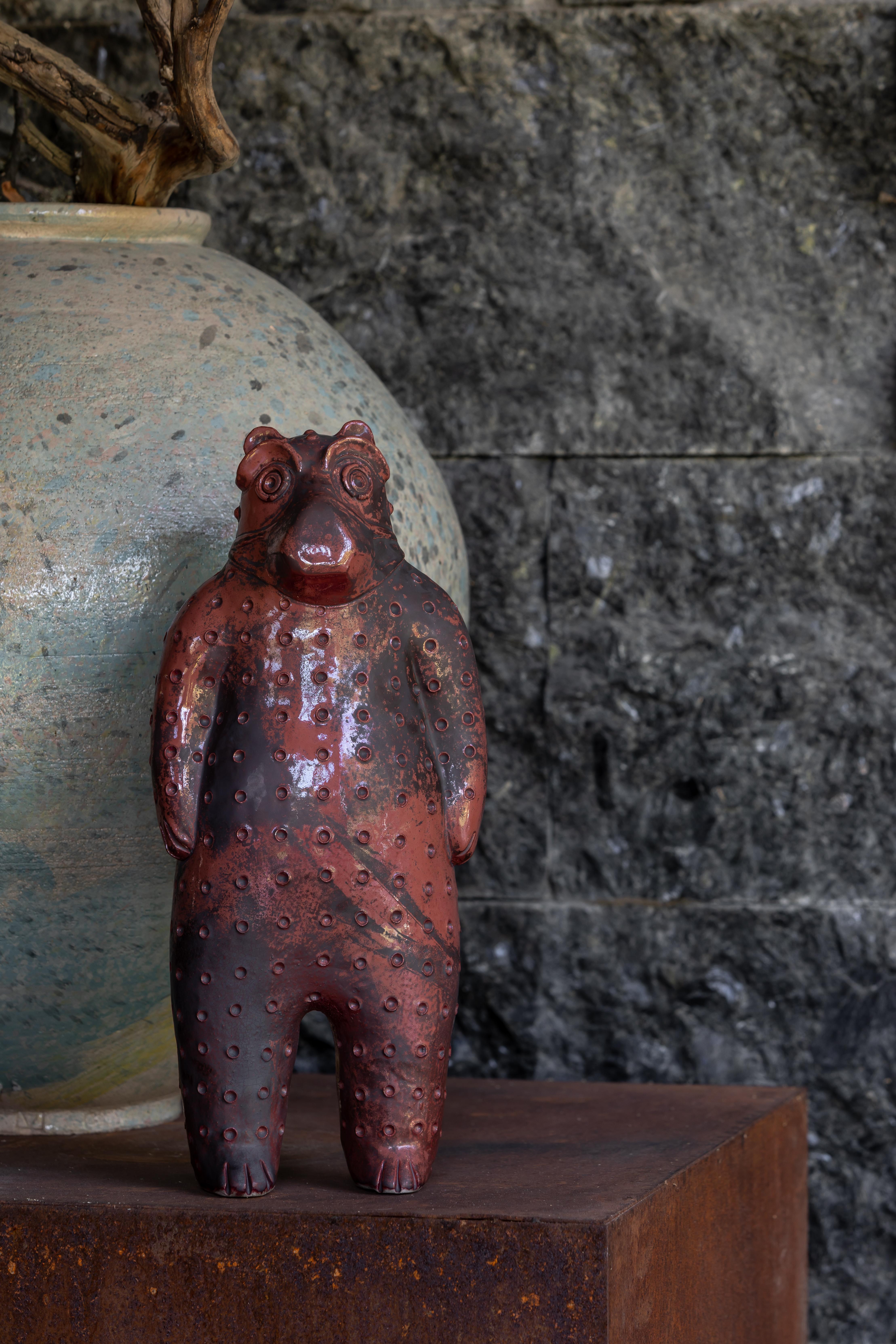 Ceramic Sculpture amulet 
