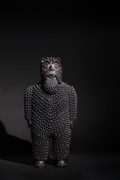 Keramikskulptur Amulett "DIDO Mezhydub" von Makhno Studio