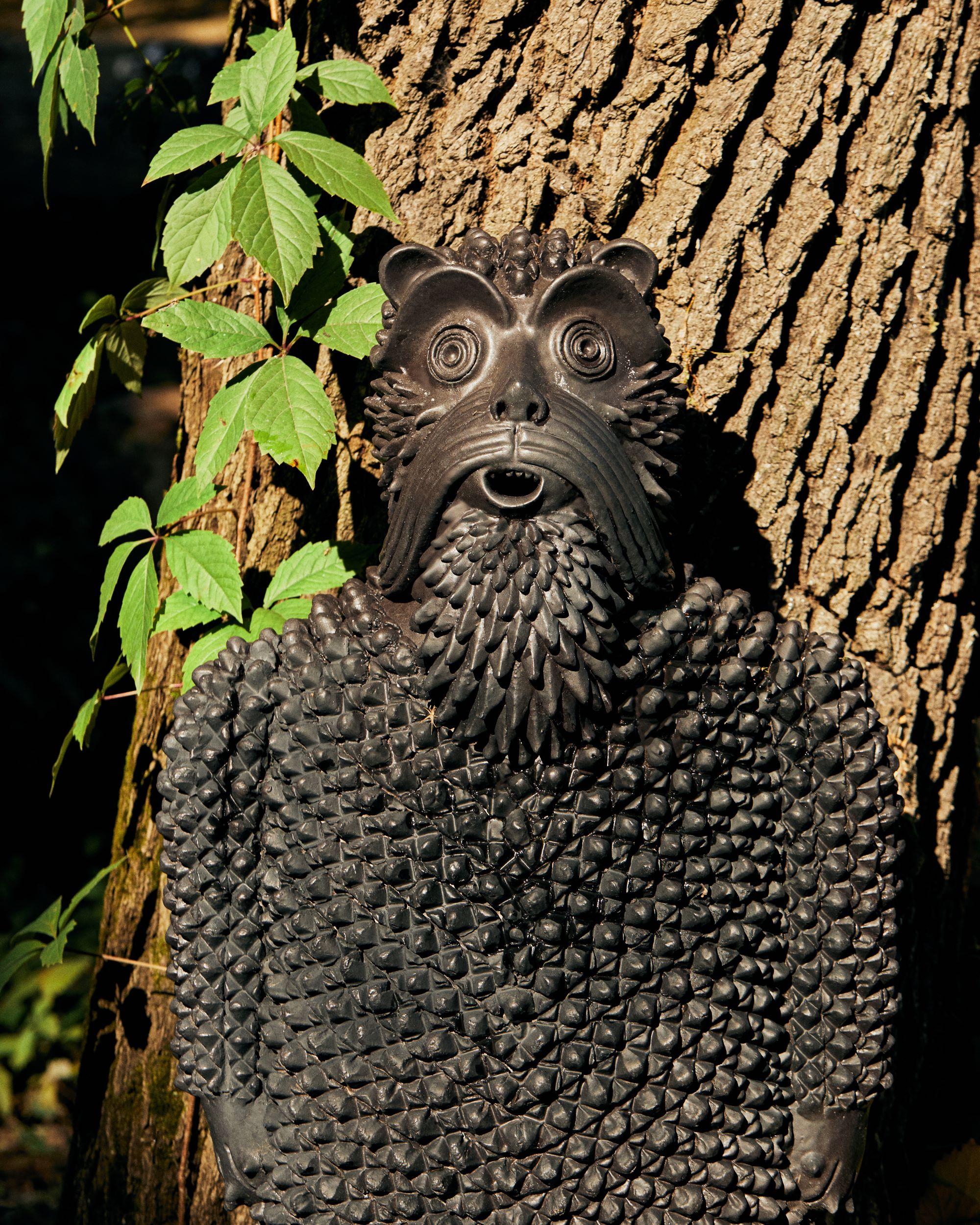 Ukrainian Ceramic sculpture amulet 