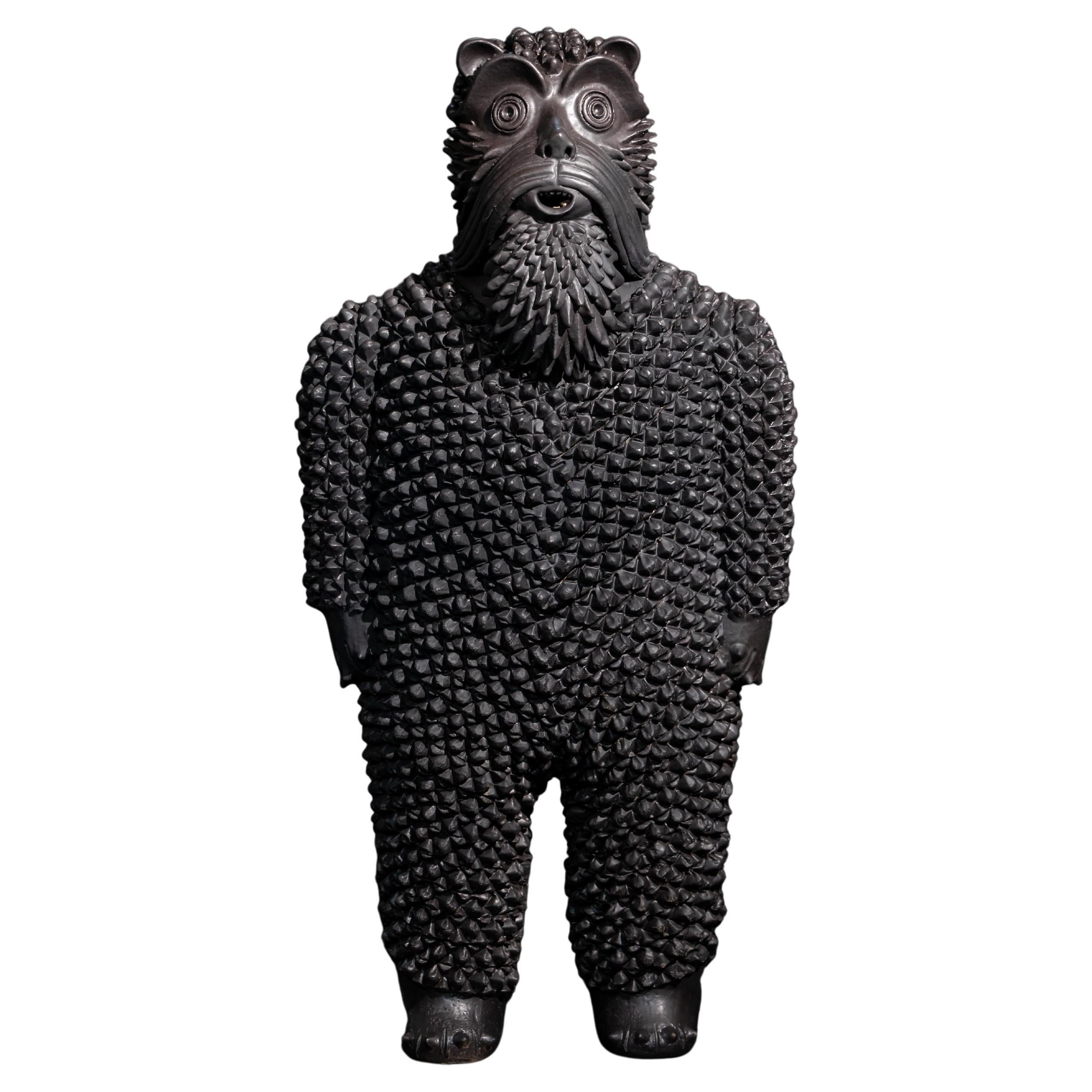 Ceramic sculpture amulet "DIDO Mezhydub" by Makhno Studio