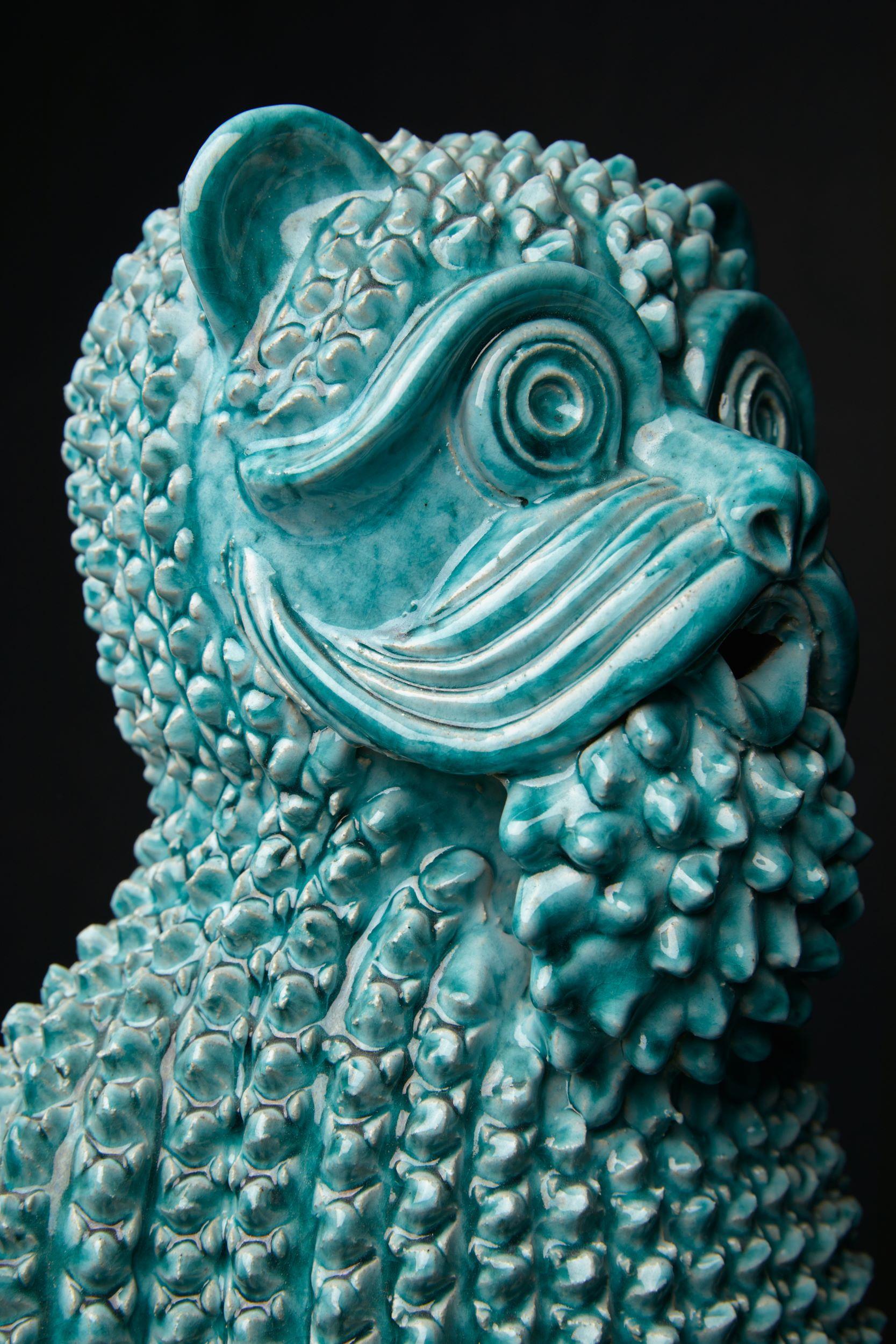 Contemporary Ceramic sculpture amulet 