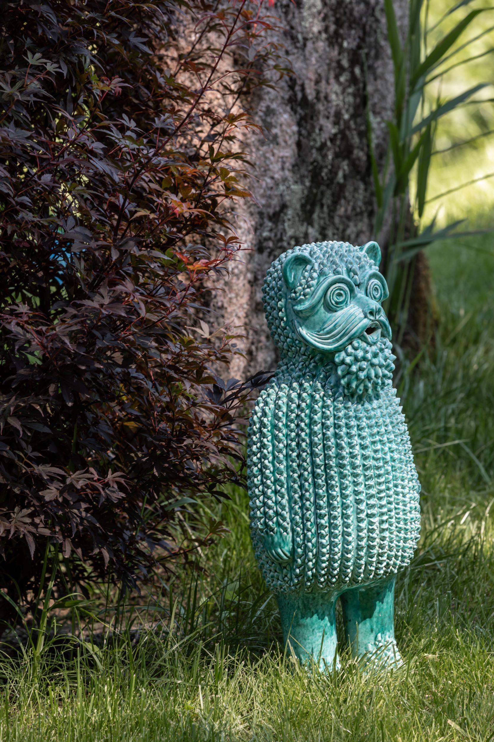 Ceramic sculpture amulet 