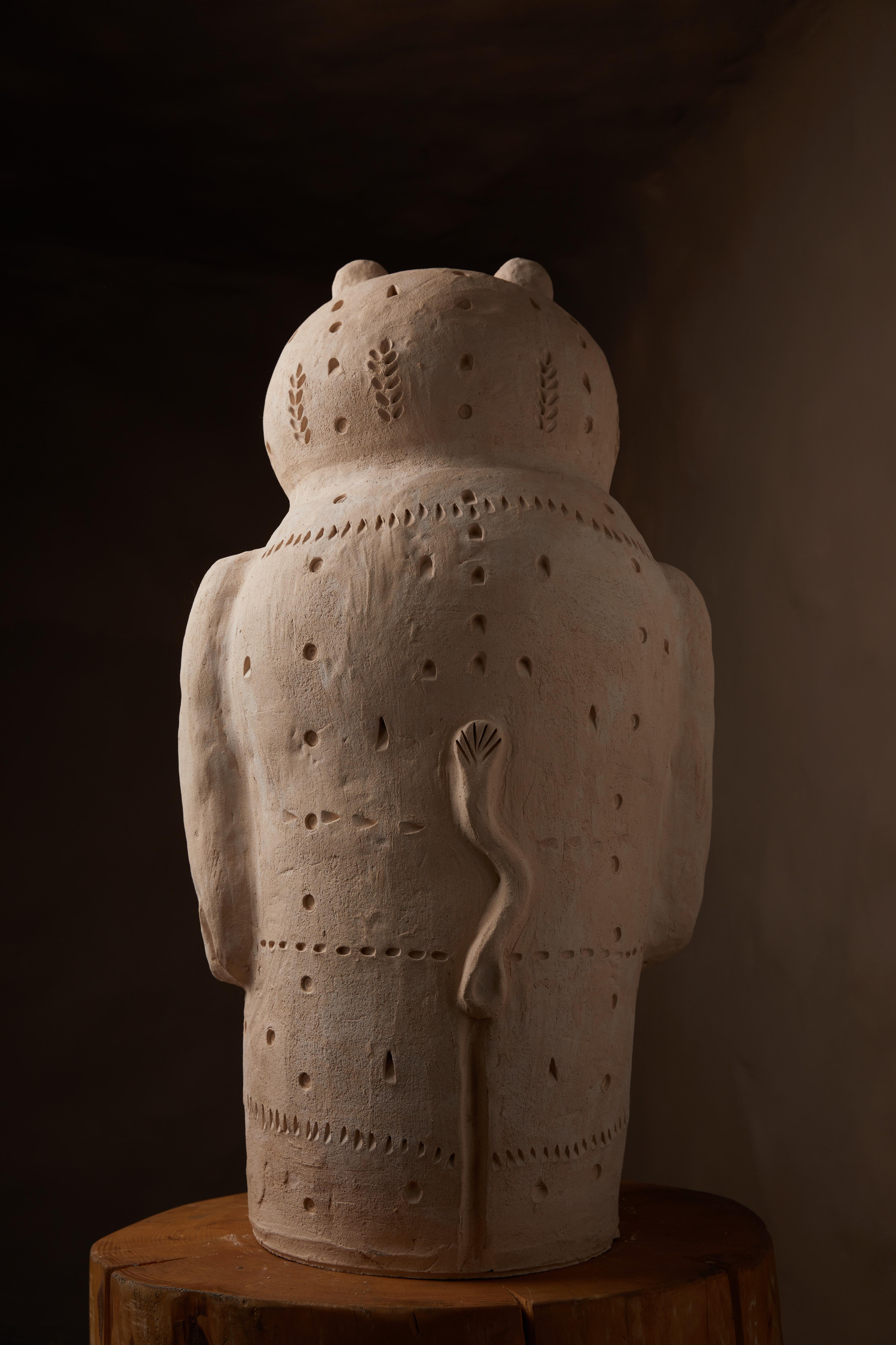 Ukrainian Ceramic sculpture amulet 