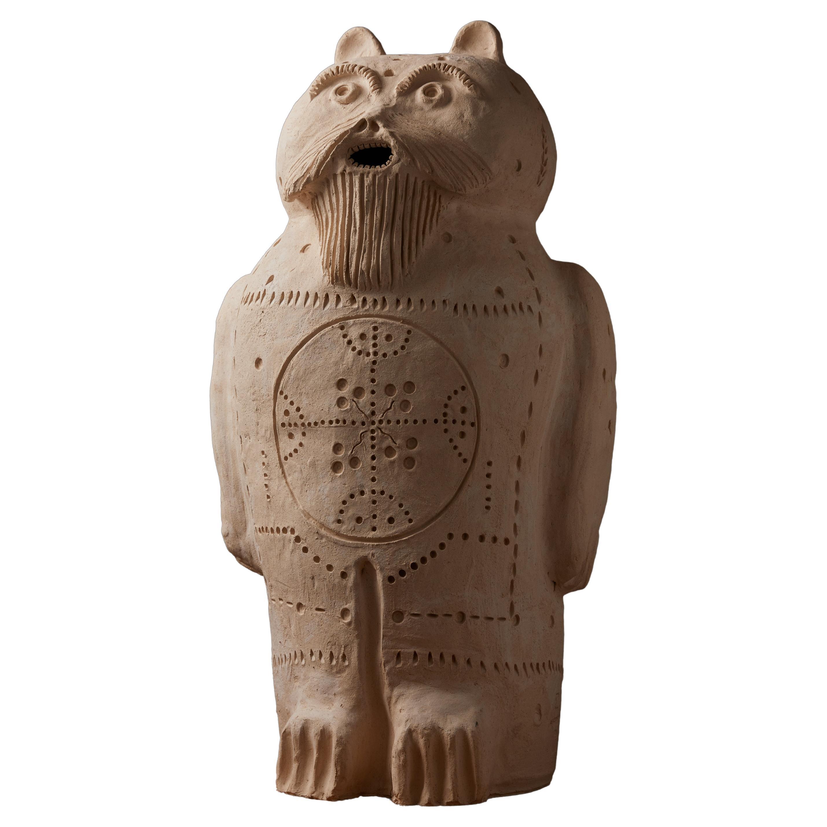 Ceramic sculpture amulet "Dido Ratai Sky" by Makhno Studio