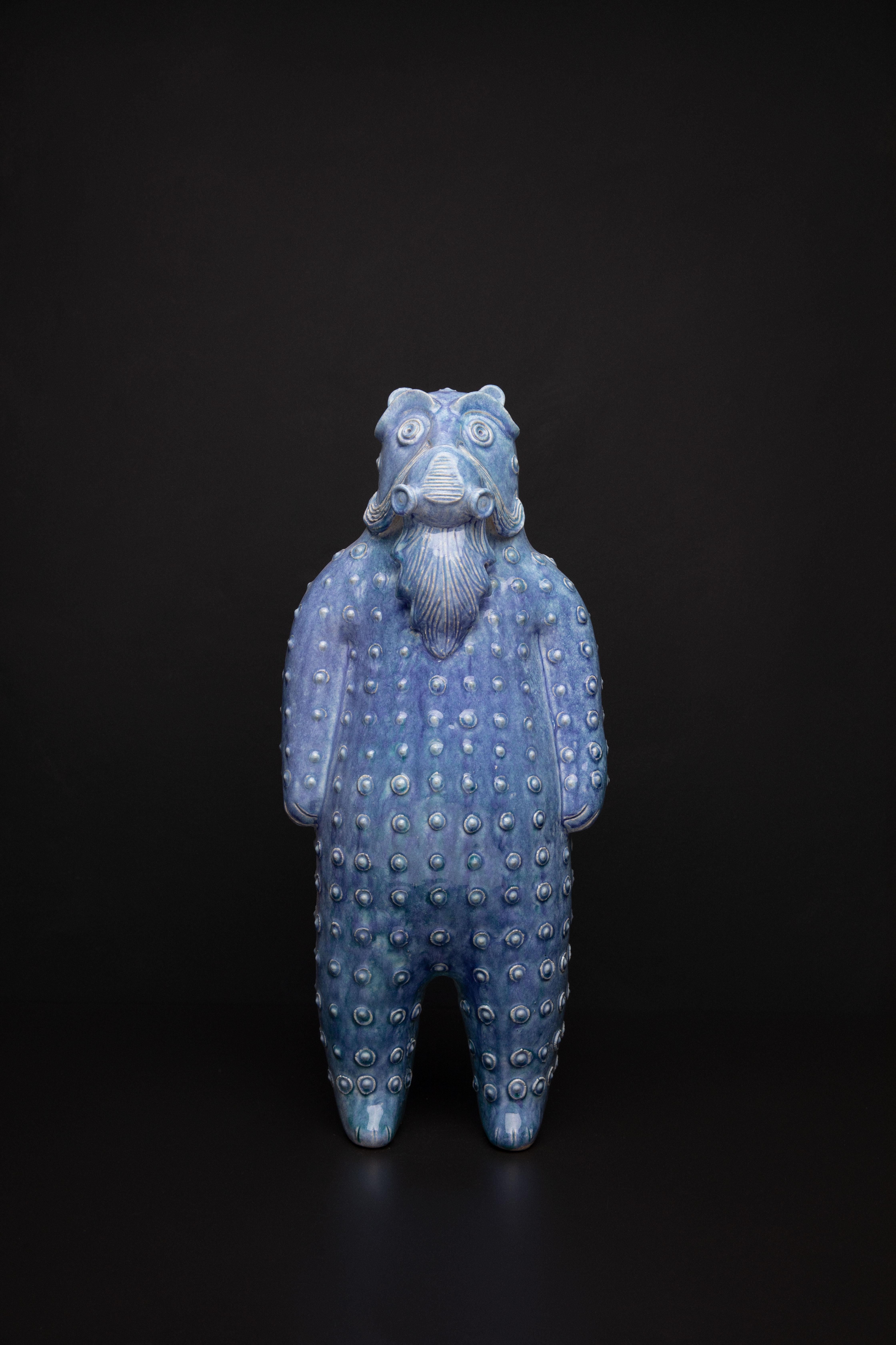 DIDO Ivan Zdorovan is an art toy that is inspired by animal forms, and has a calming and harmonious effect on its surroundings. It is likely that the toy is designed to be visually appealing and may have a unique, handcrafted quality that makes it a