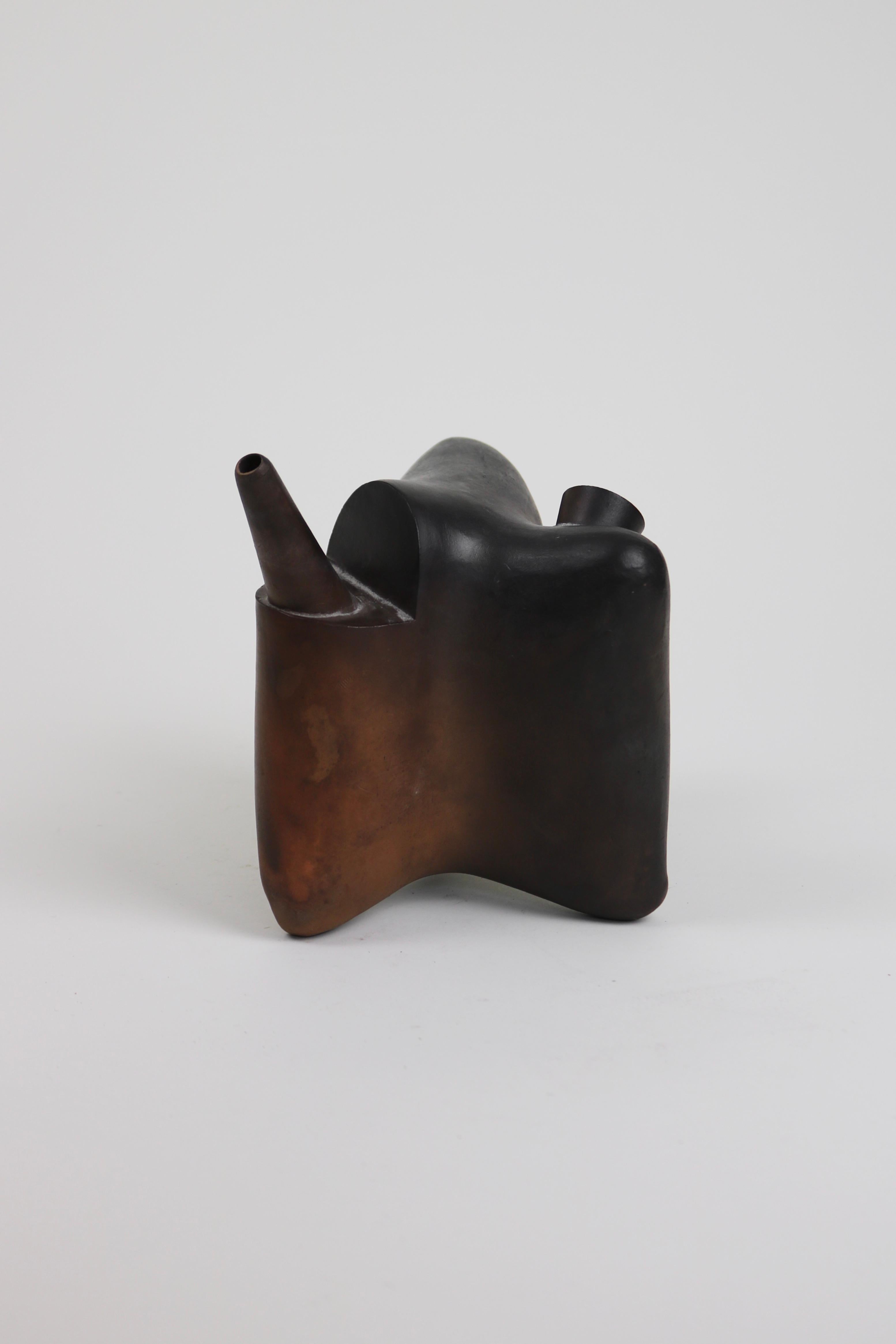 Ceramic Sculpture Ann Linnemann 'Wine Pot', 1990s In Good Condition For Sale In Leeds, GB