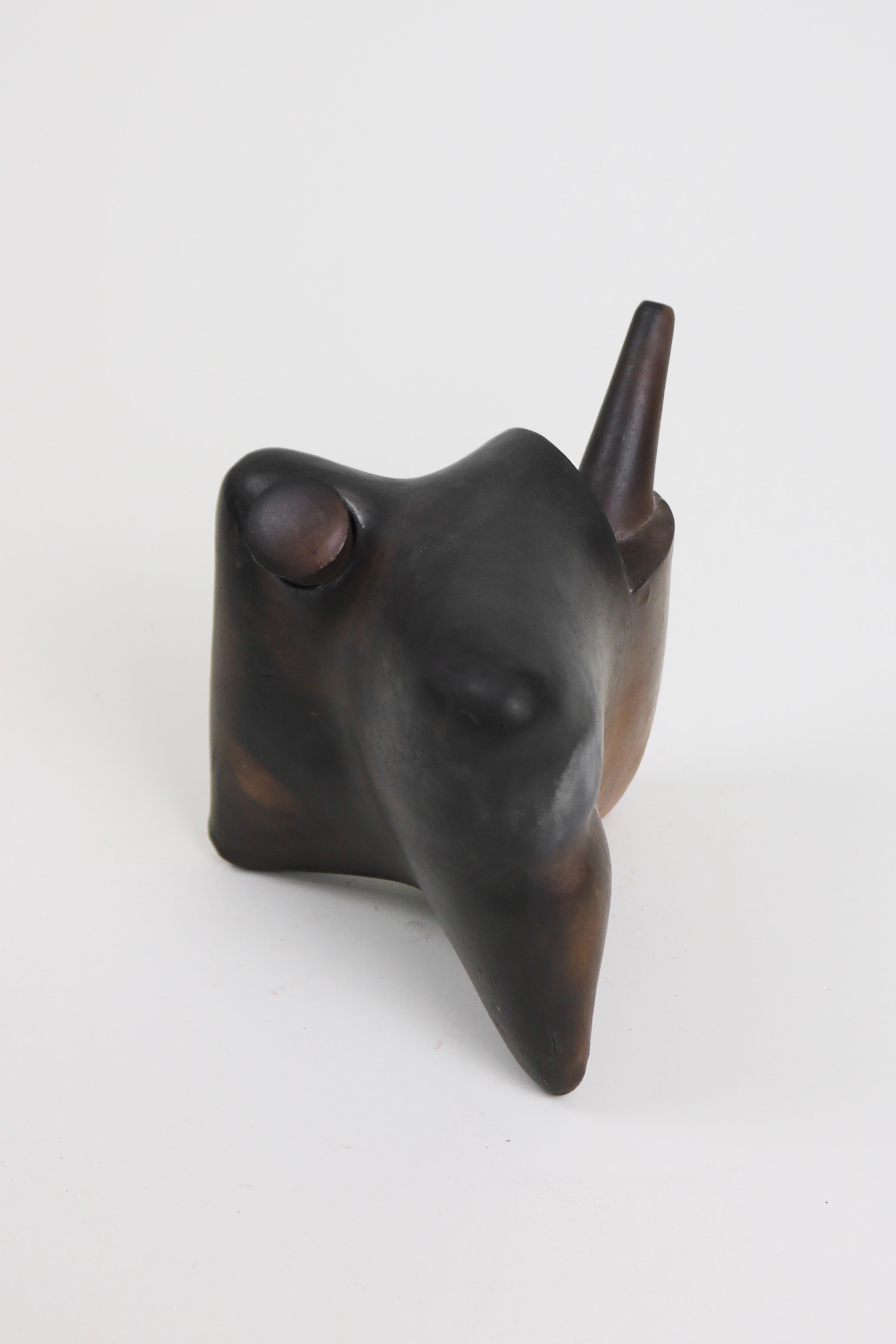 Ceramic Sculpture Ann Linnemann 'Wine Pot', 1990s For Sale 3
