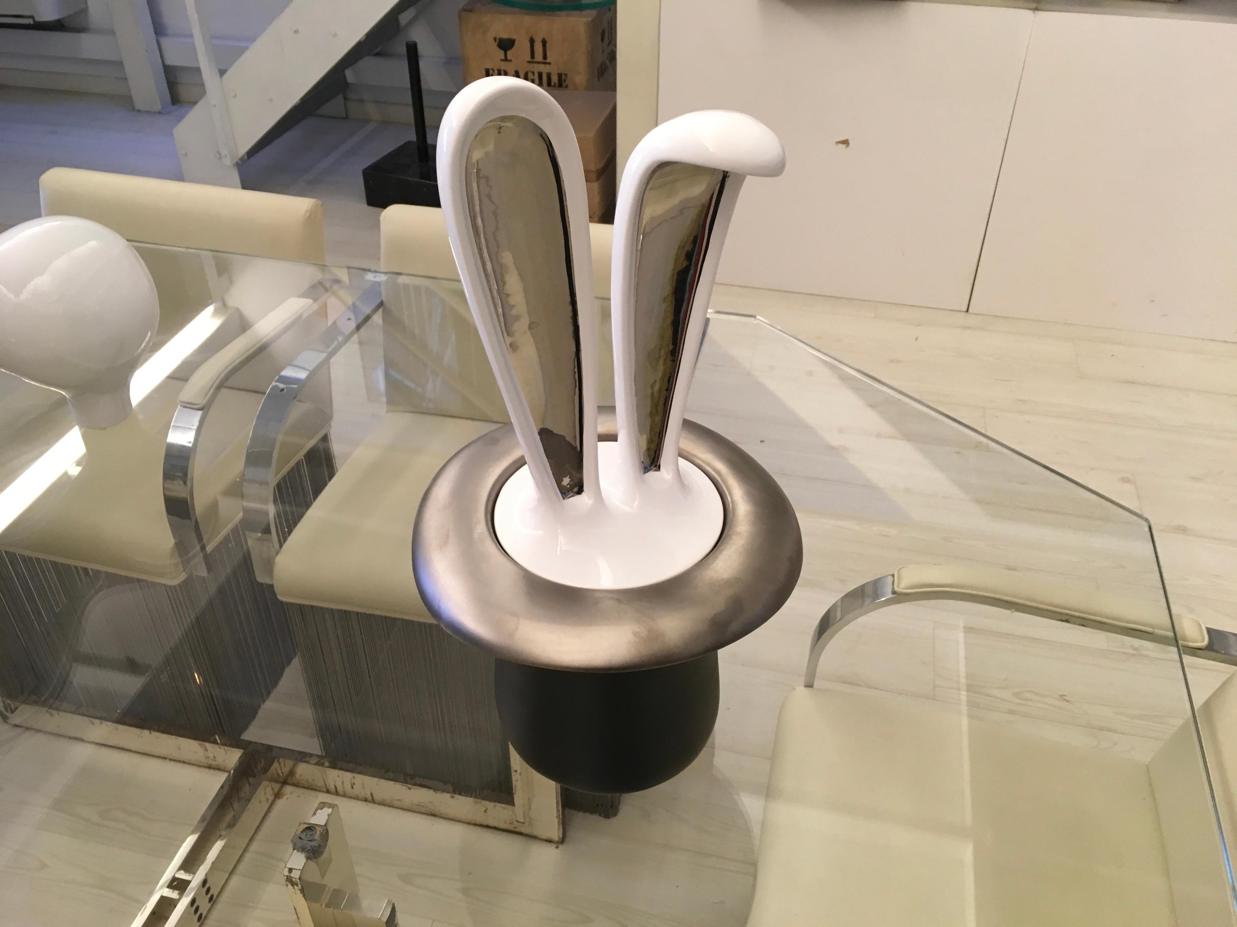 Smaltato Scultura in ceramica Modello Blanko di Matteo Cibic per  Superego Editions, Italia in vendita