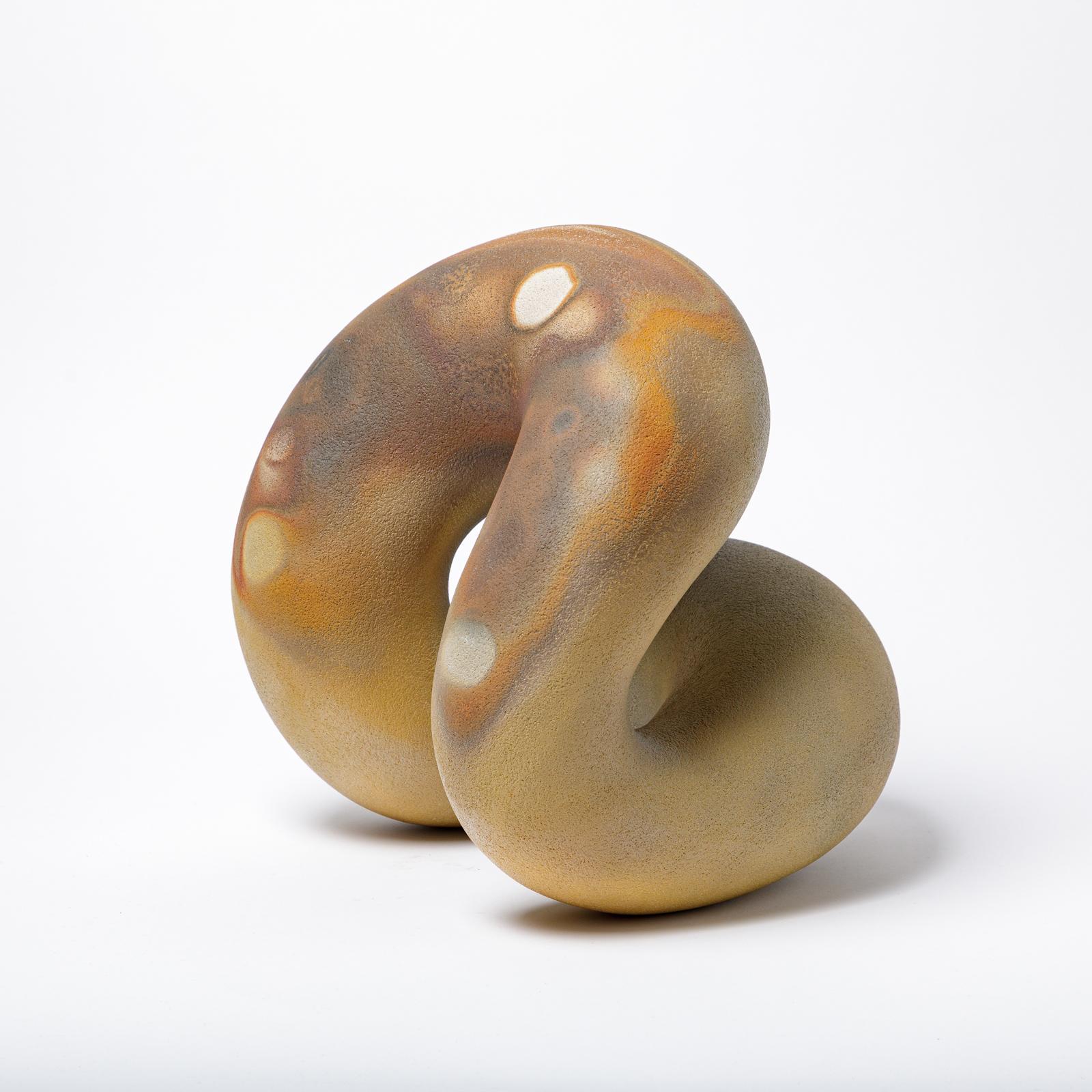French Ceramic Sculpture by Alistair Dahnieux, circa 2013 For Sale