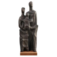 Ceramic Sculpture by Elisabeth Vandeweghe for Perignem, Belgium ca. 1960