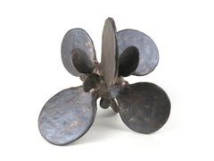 Scultura in ceramica di Helena Starcevic, smalto bronzo e oro #2