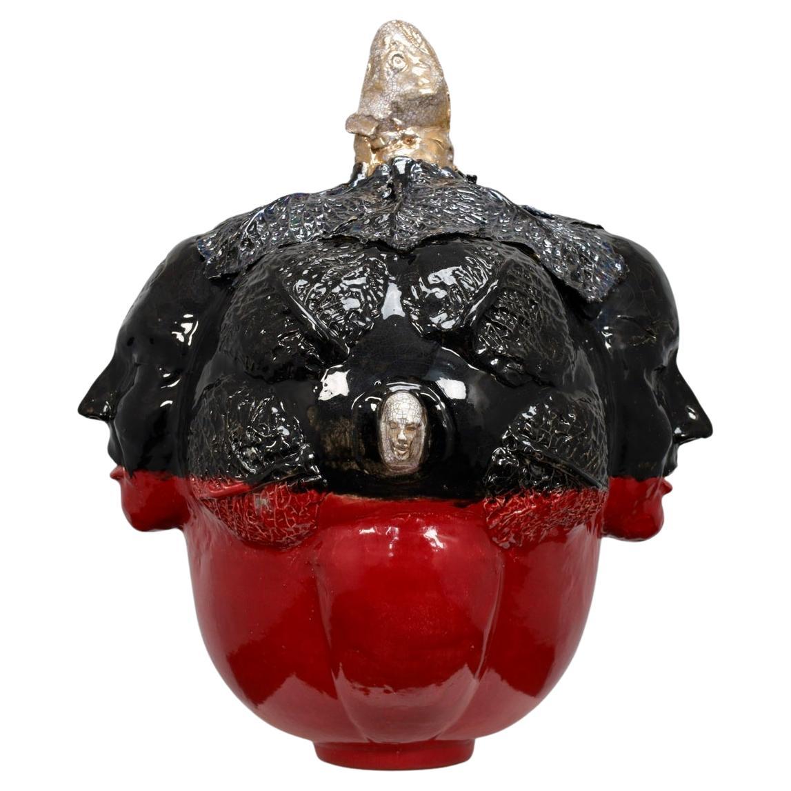 Ceramic Sculpture by Henk van Rooij, Netherlands