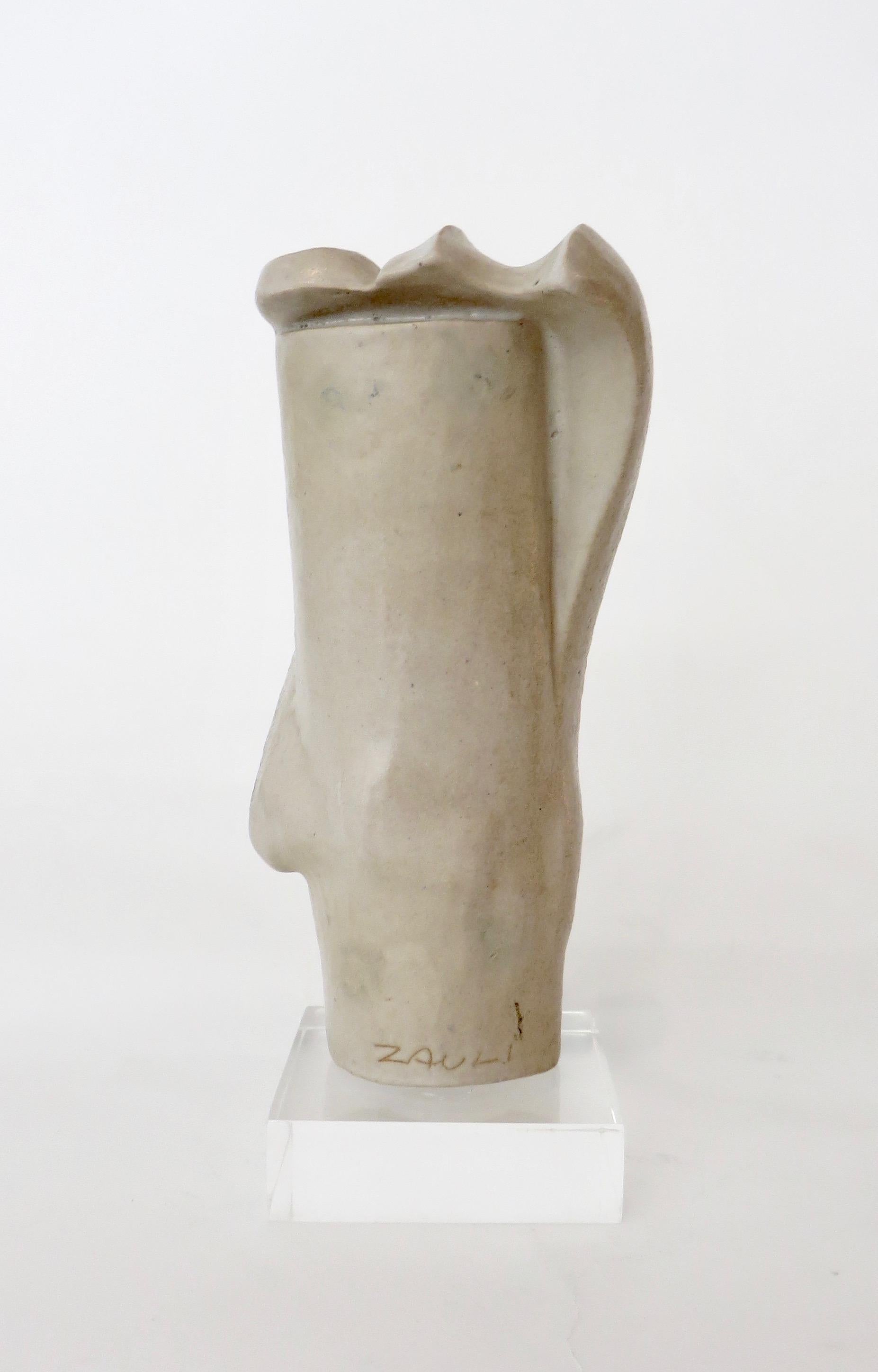 Late 20th Century Ceramic Sculpture by Italian Artist Carlo Zauli