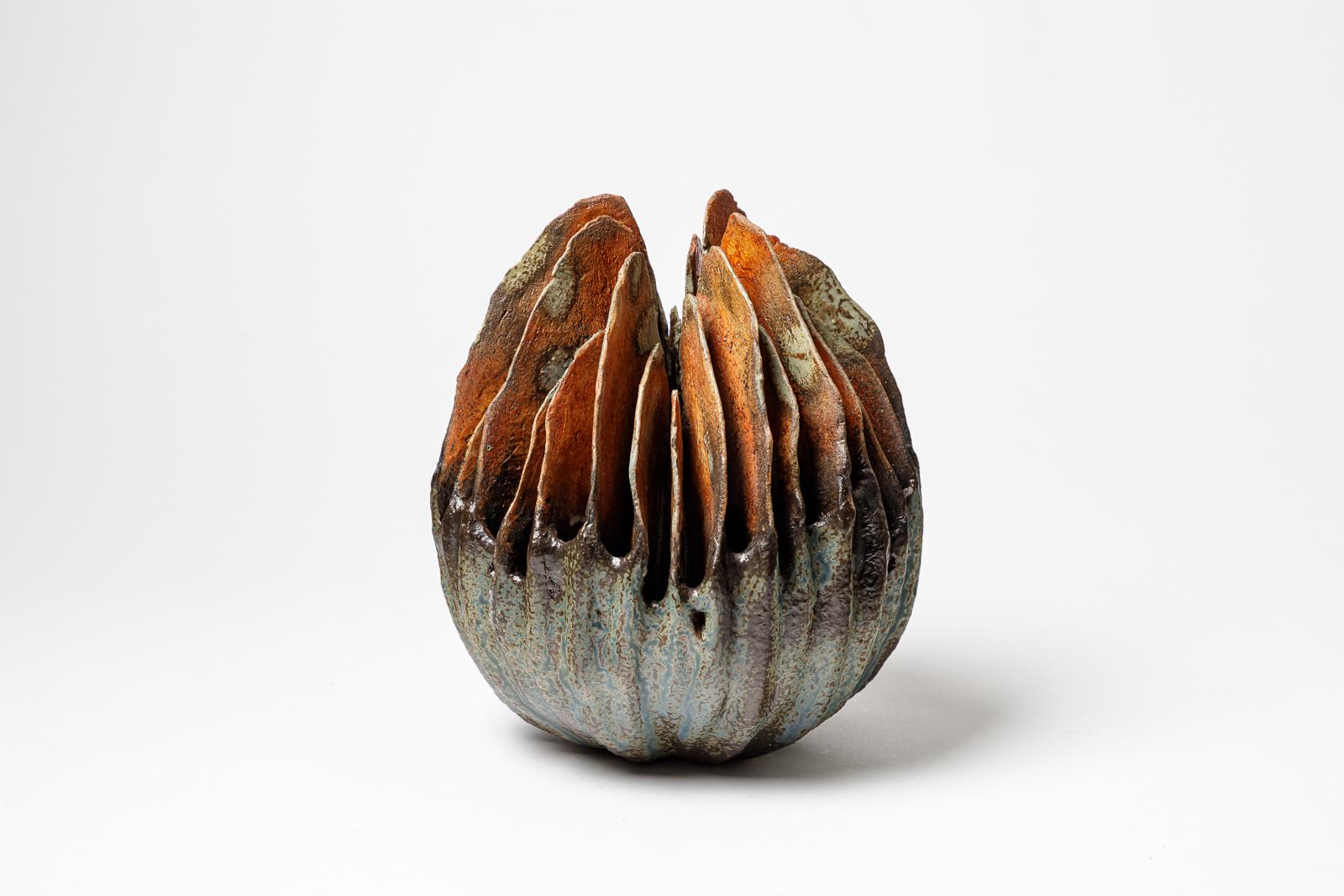 Sculpture en céramique intitulée 