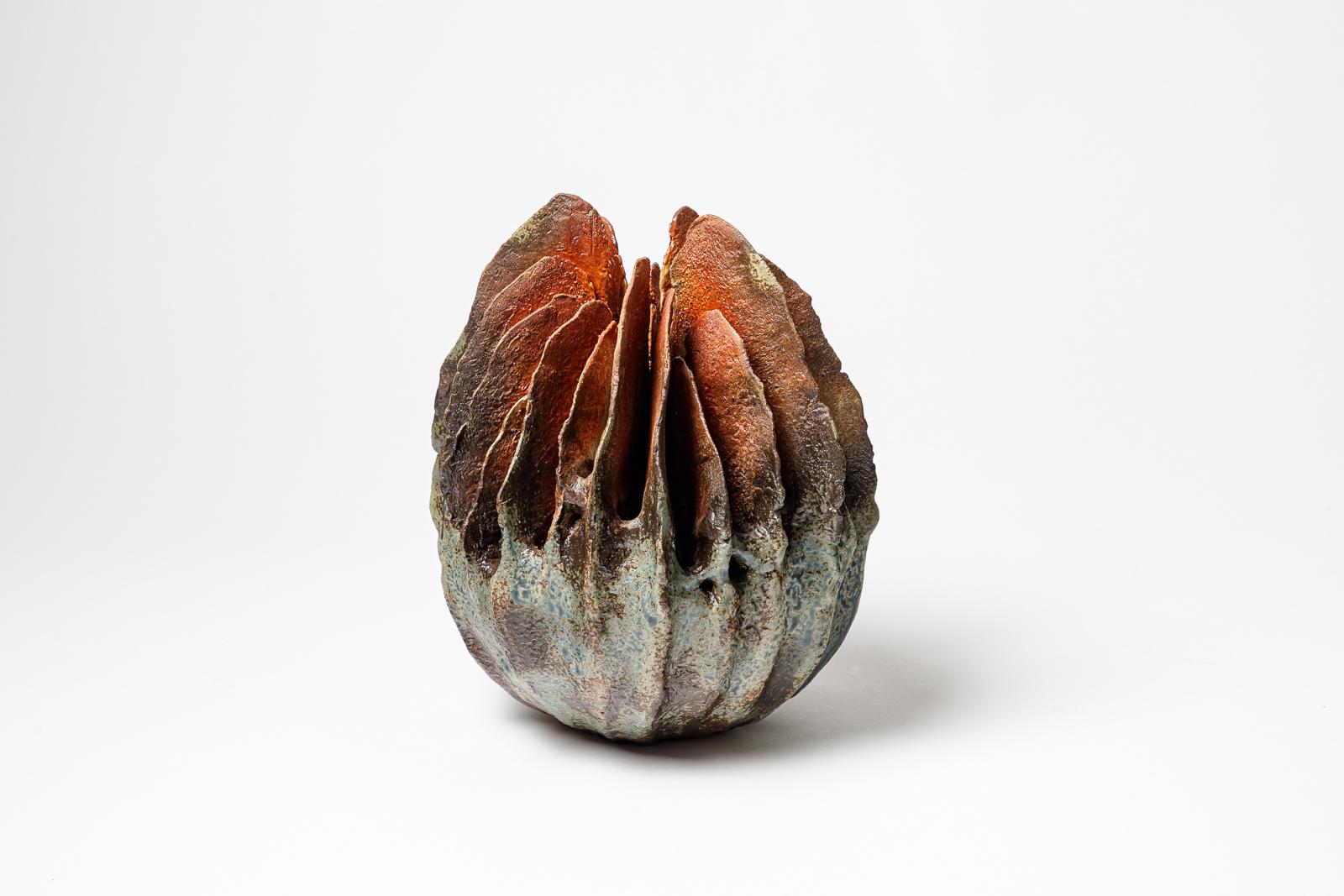Sculpture en céramique intitulée 