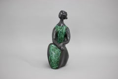 Ceramic Sculpture by Jitka Forejtova, Czechoslovakia, 1960's