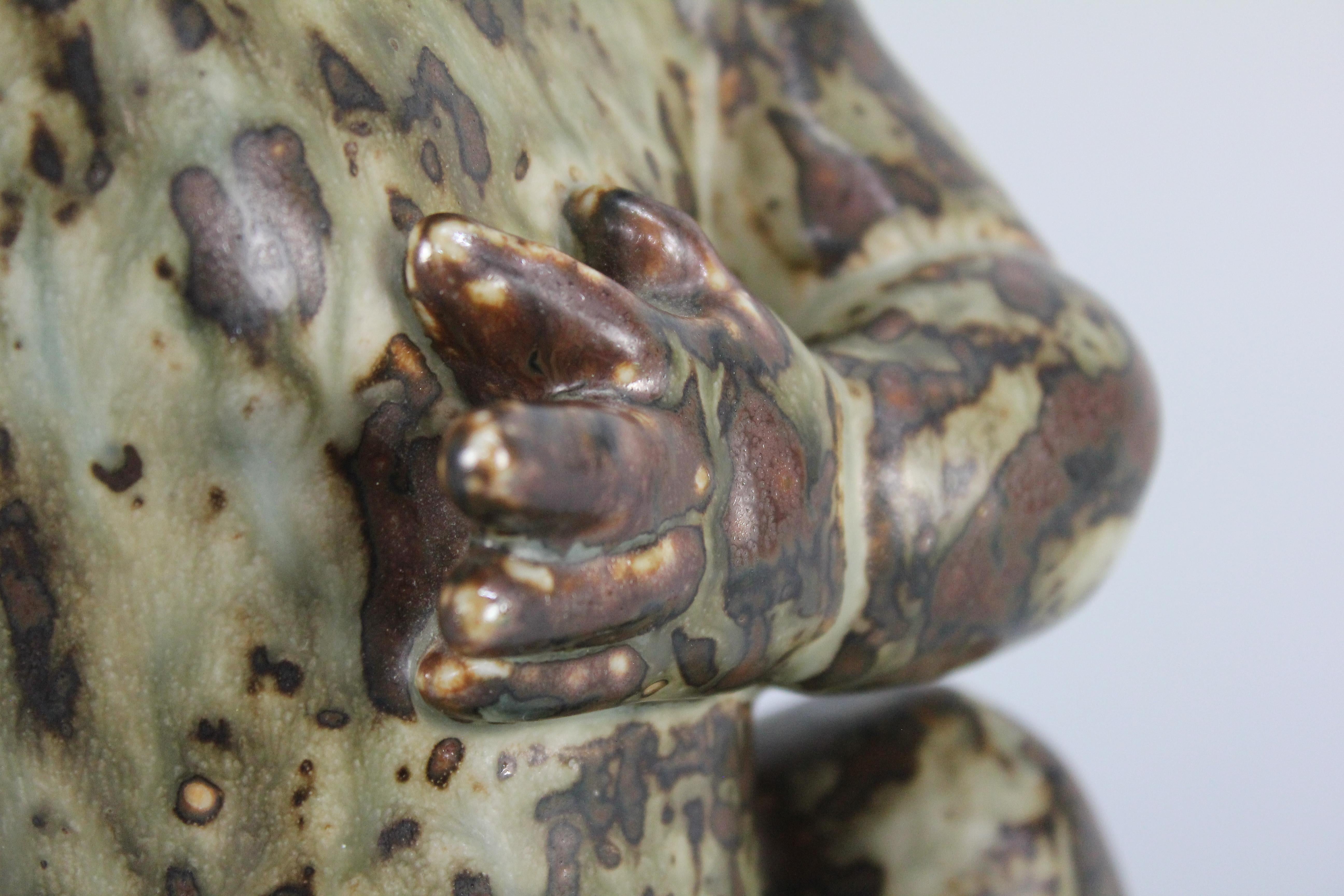 Ceramic Sculpture by Knyd Kyhn for Royal Copenhagen, Denmark 3