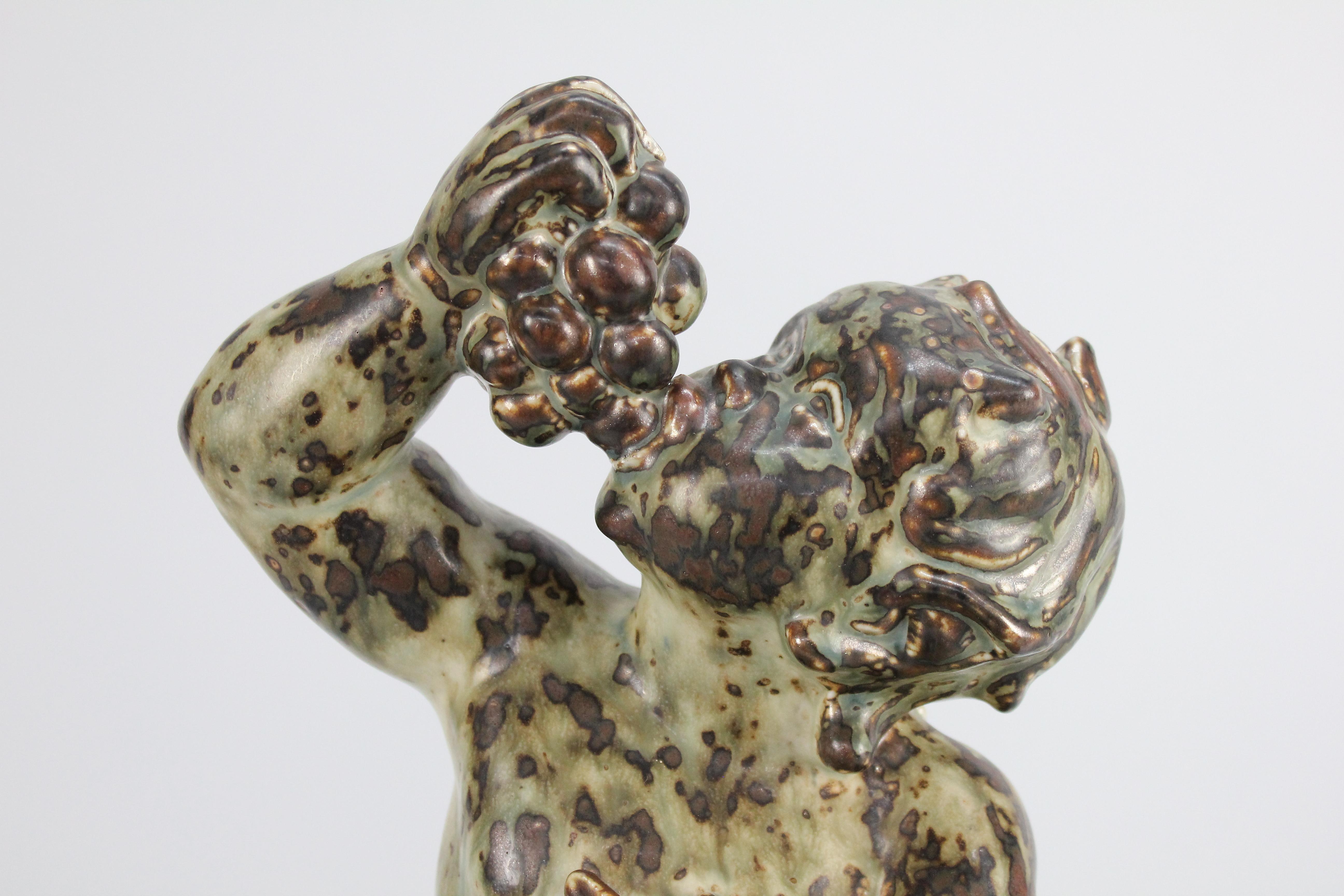 Ceramic Sculpture by Knyd Kyhn for Royal Copenhagen, Denmark 1