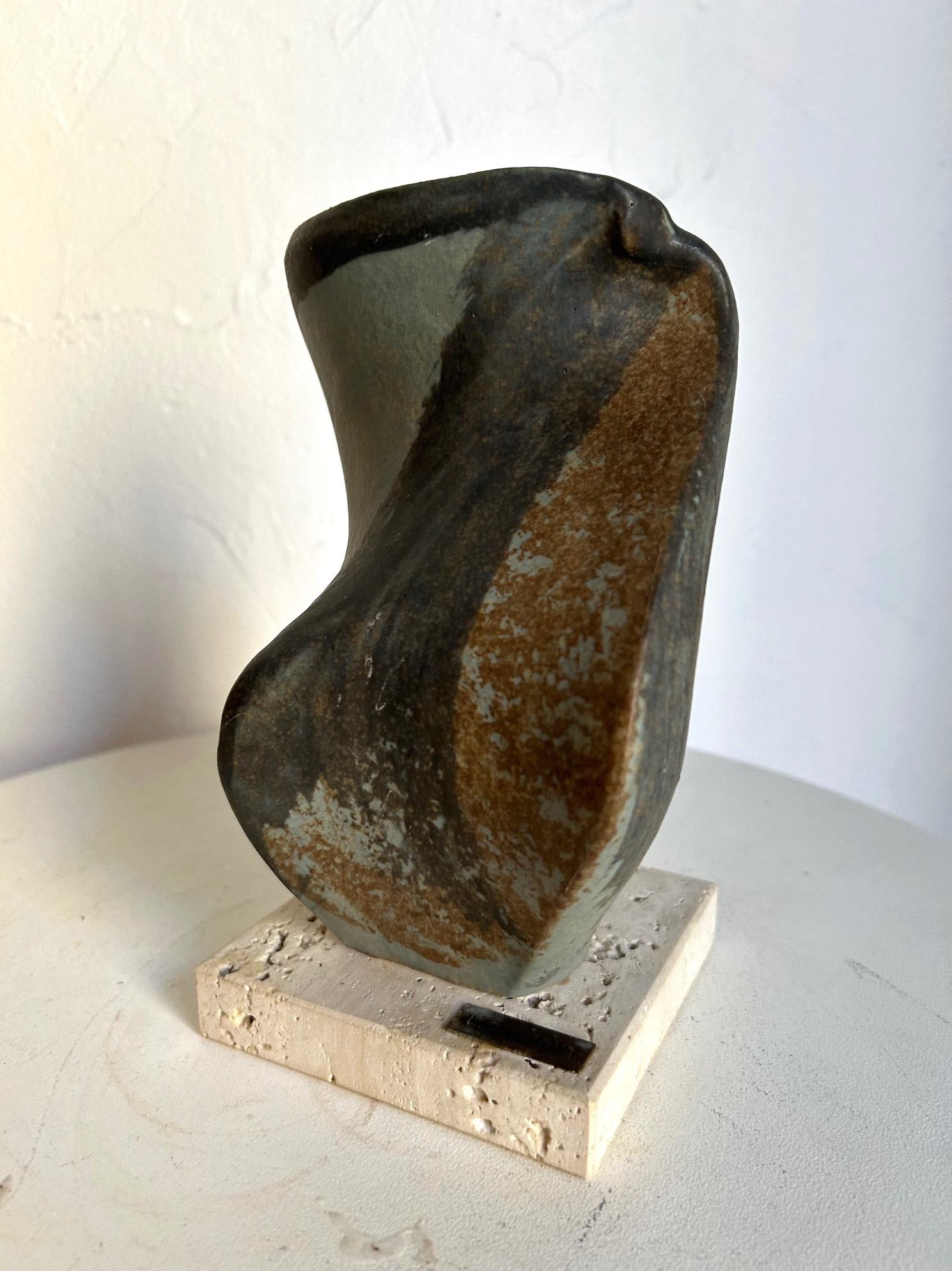 Scultura in ceramica di Lilianne Caumont risalente agli anni '70-'80 in vendita 1
