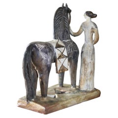 Ceramic sculpture by Menelika