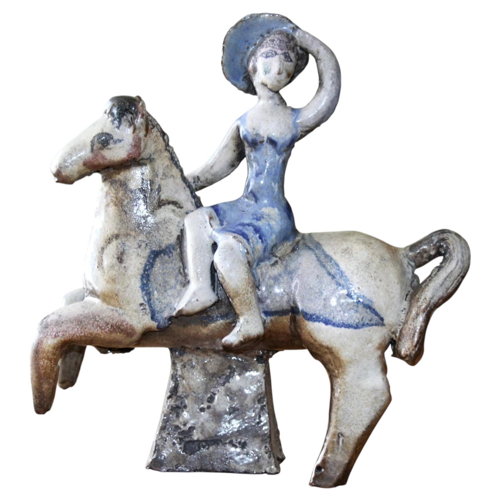 Ceramic sculpture by Menelika
