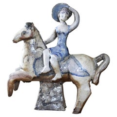 Ceramic sculpture by Menelika