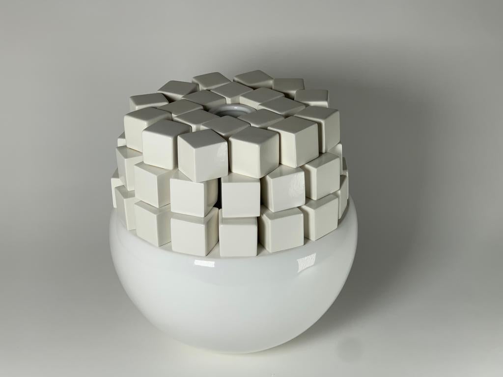 Contemporary Ceramic Sculpture Caracalla Model by Martine Bedin for Superego Editions, Italy For Sale