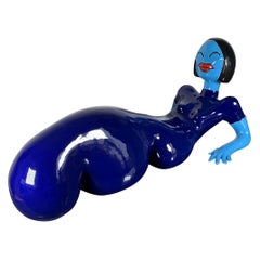 Scultura in ceramica Modello Cina di Sandra Virlinzi  per Superego Editions, Italia