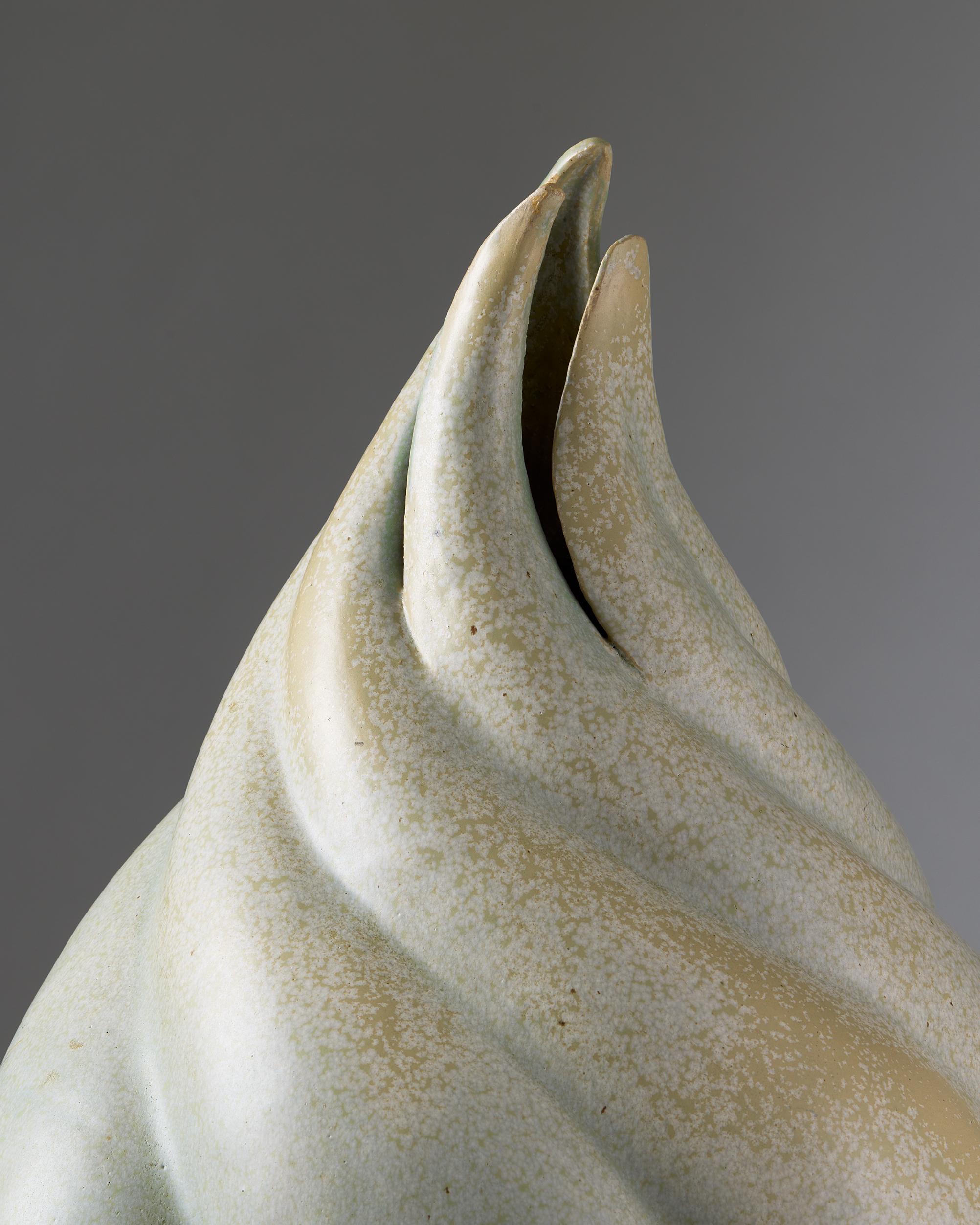 Ceramic sculpture Designed by Margit Plougstrup Denmark, 2000s For Sale 3