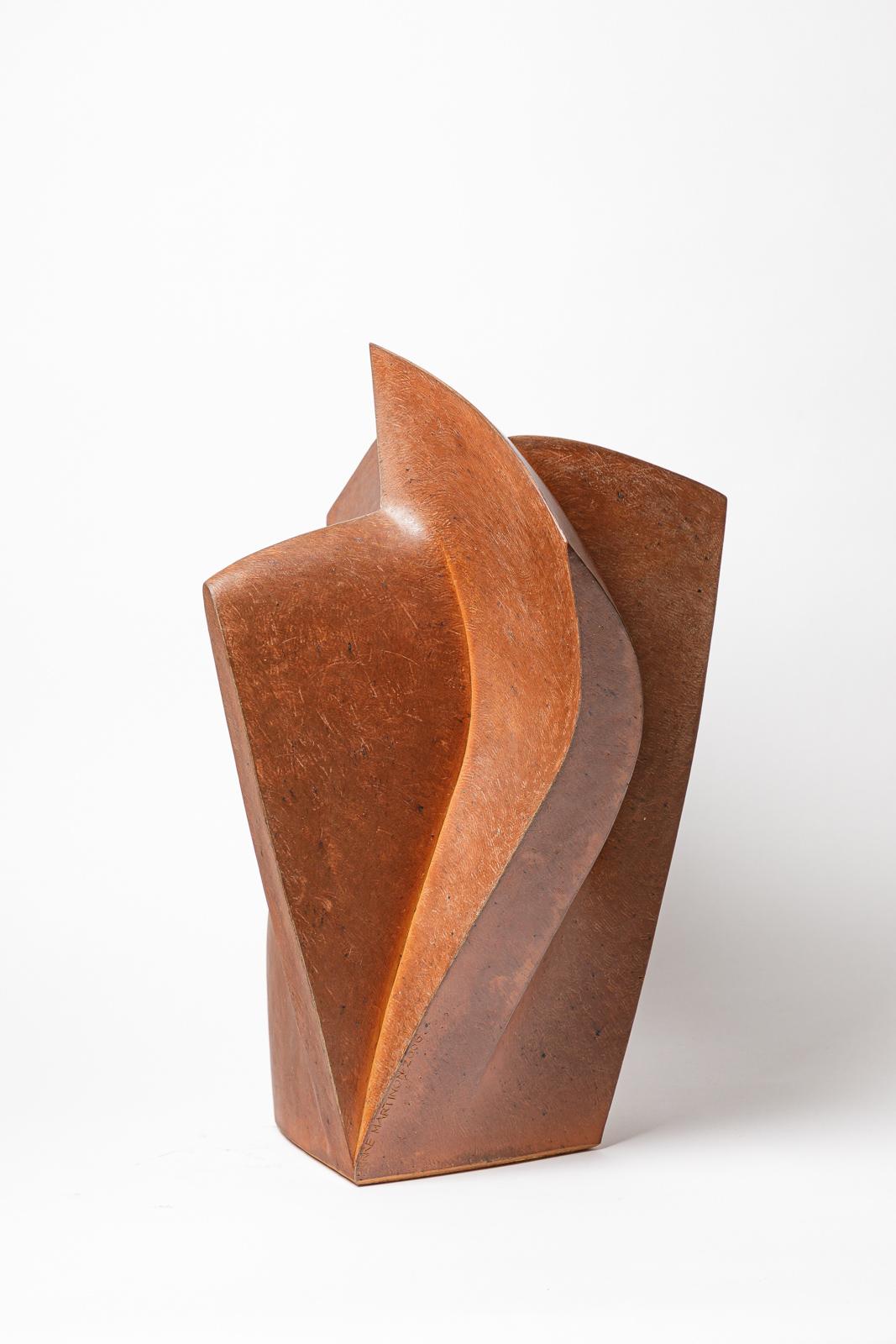 French Ceramic sculpture entitled « Effloraison » by Pierre Martinon, 2006. For Sale