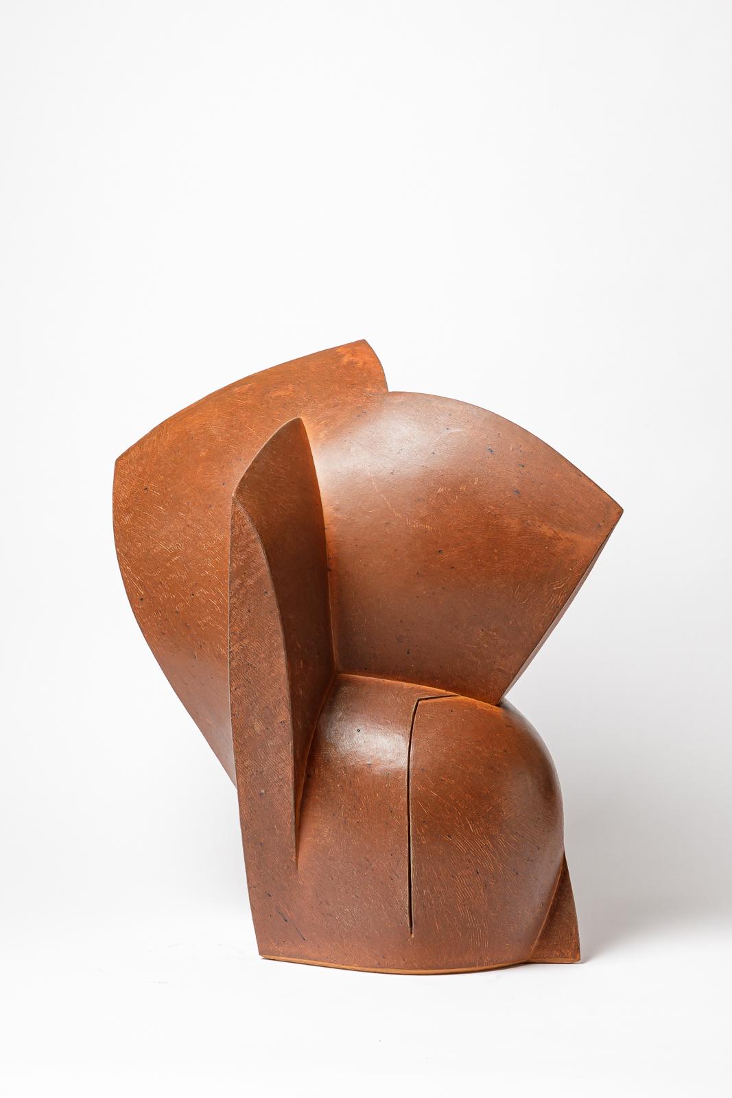 Ceramic sculpture entitled « Effloraison » by Pierre Martinon, 2006. For Sale 2