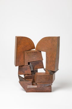 Ceramic Sculpture Entitled "Entre-Deux" by Pierre Martinon, circa 1991