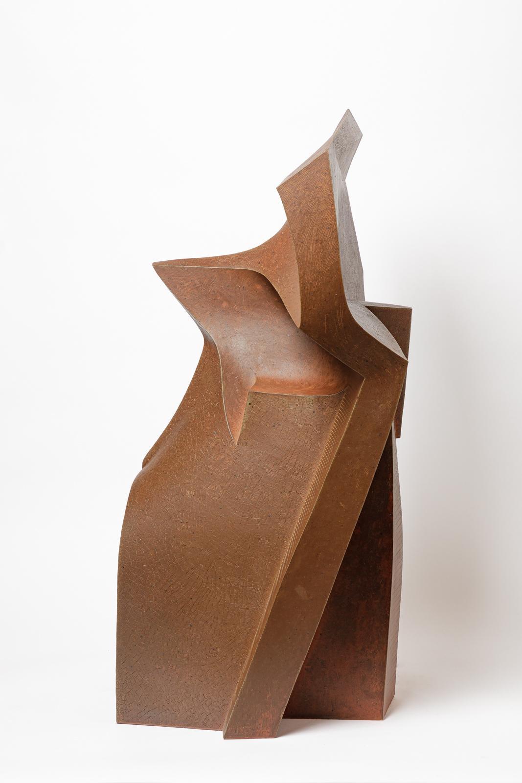Scultura in ceramica intitolata 