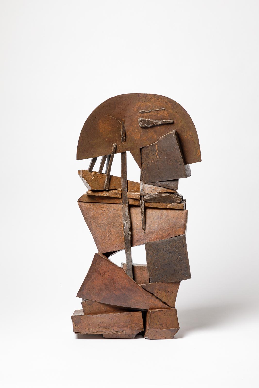 Scultura in ceramica intitolata 