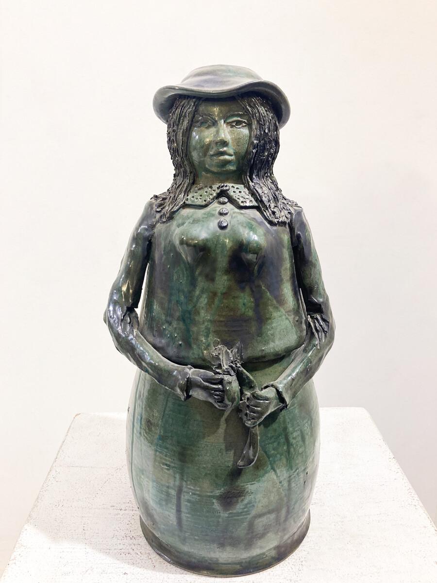 XX secolo Scultura in ceramica in vendita