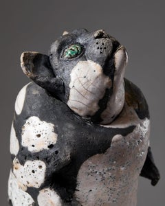 Ceramic Sculpture, Gösta Grähs, Sweden, 1950s