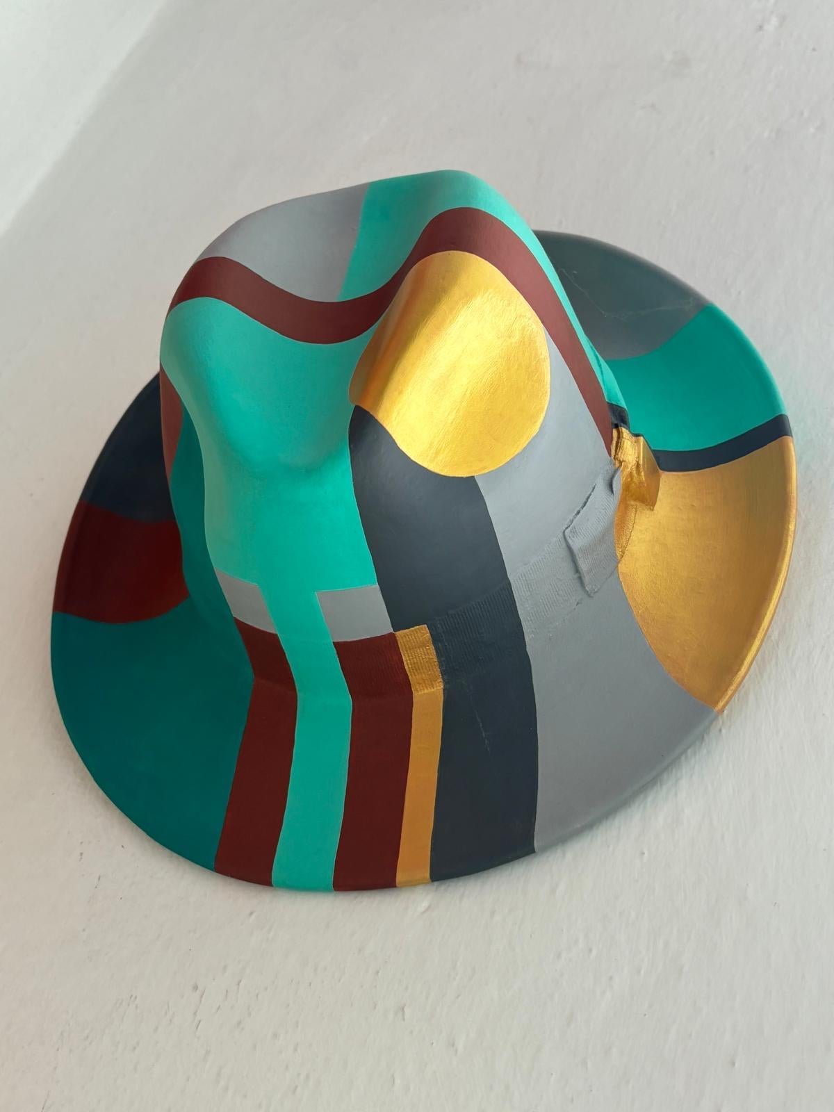 Escultura de cerámica Il cappello di Beuys de Alessandro Guerriero para Alchimia Moderno en venta
